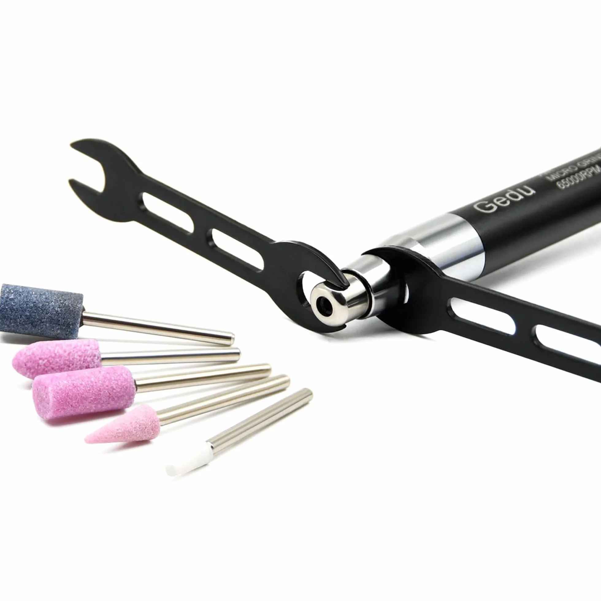 Set di Levigatrice ad Aria Compressa 1/8 Pollici 65000 giri/min per Levigatura e Lucidatura
