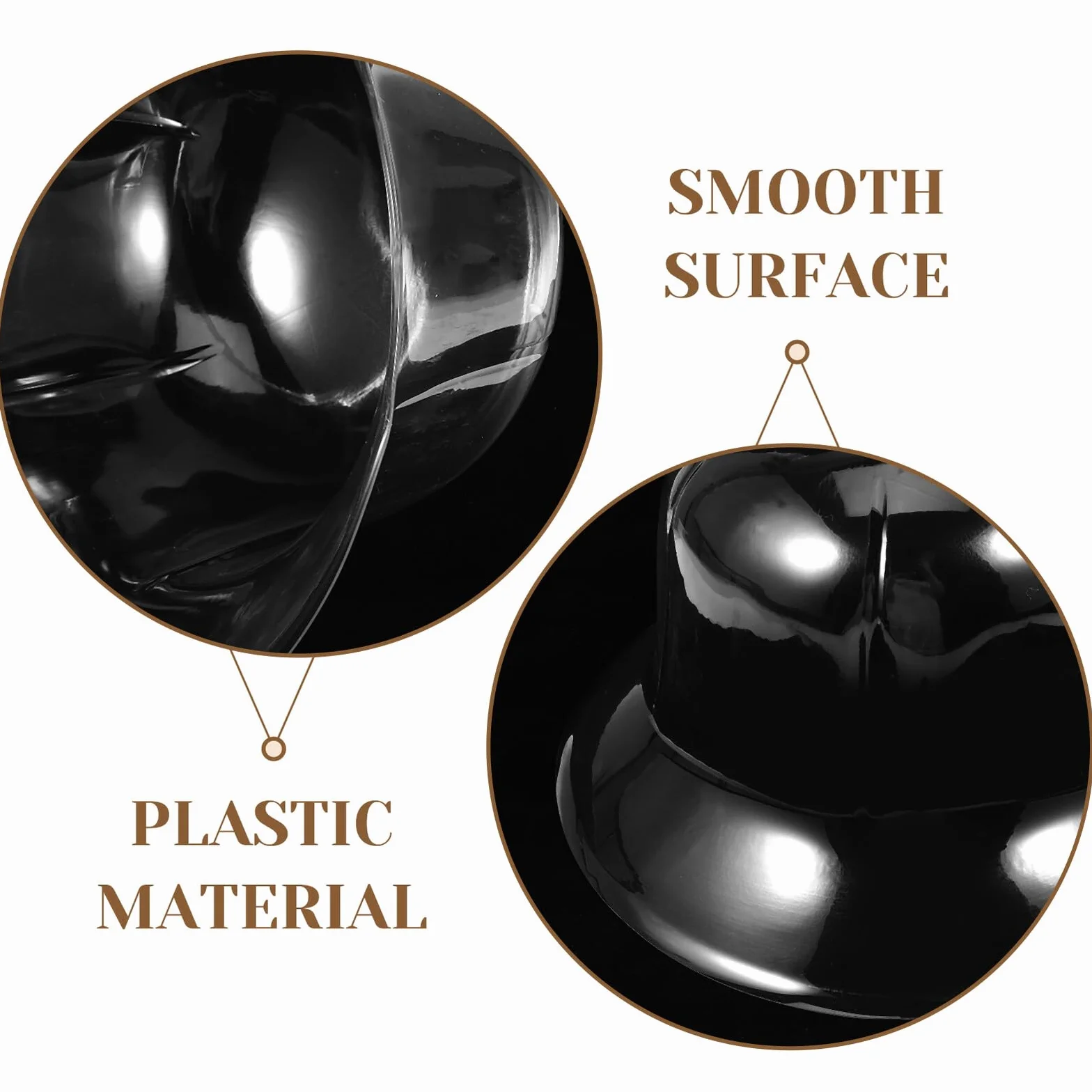10 Pezzi Supporto per Cappelli in Plastica Pvc, Porta Cappello Interno Comodo per Organizzazione e Conservazione, per Cappelli da Pescatore e Cappellini, Set