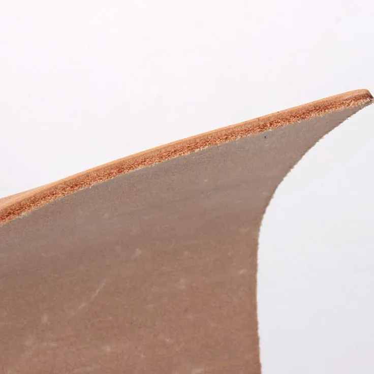 3mm Spessore Del Cuoio Genuino Tessuto Dell'annata Pelle Bovina Concia Al Verdura Artigianato Vera Mucca Nascondere Tan Pi