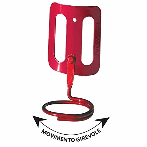 PORTA MARTELLO MASS GIREVOLE IN ACCIAIO
