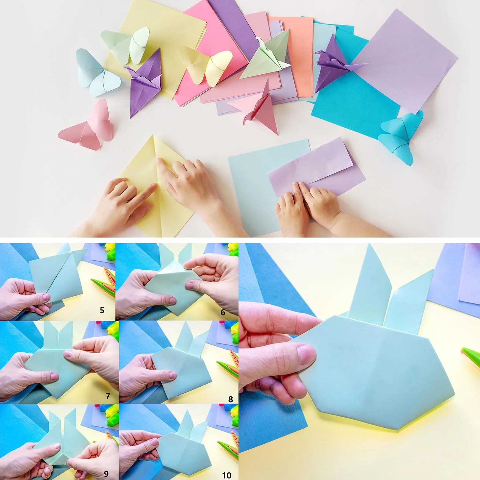 QUARKZMAN 50 Fogli Carta Origami Doppio Lato Rosso Brillante 10 x 10cm 70gsm Foglio Carta Pieghevole Quadrato per Progetti Artistici Principianti Decorazioni Regalo