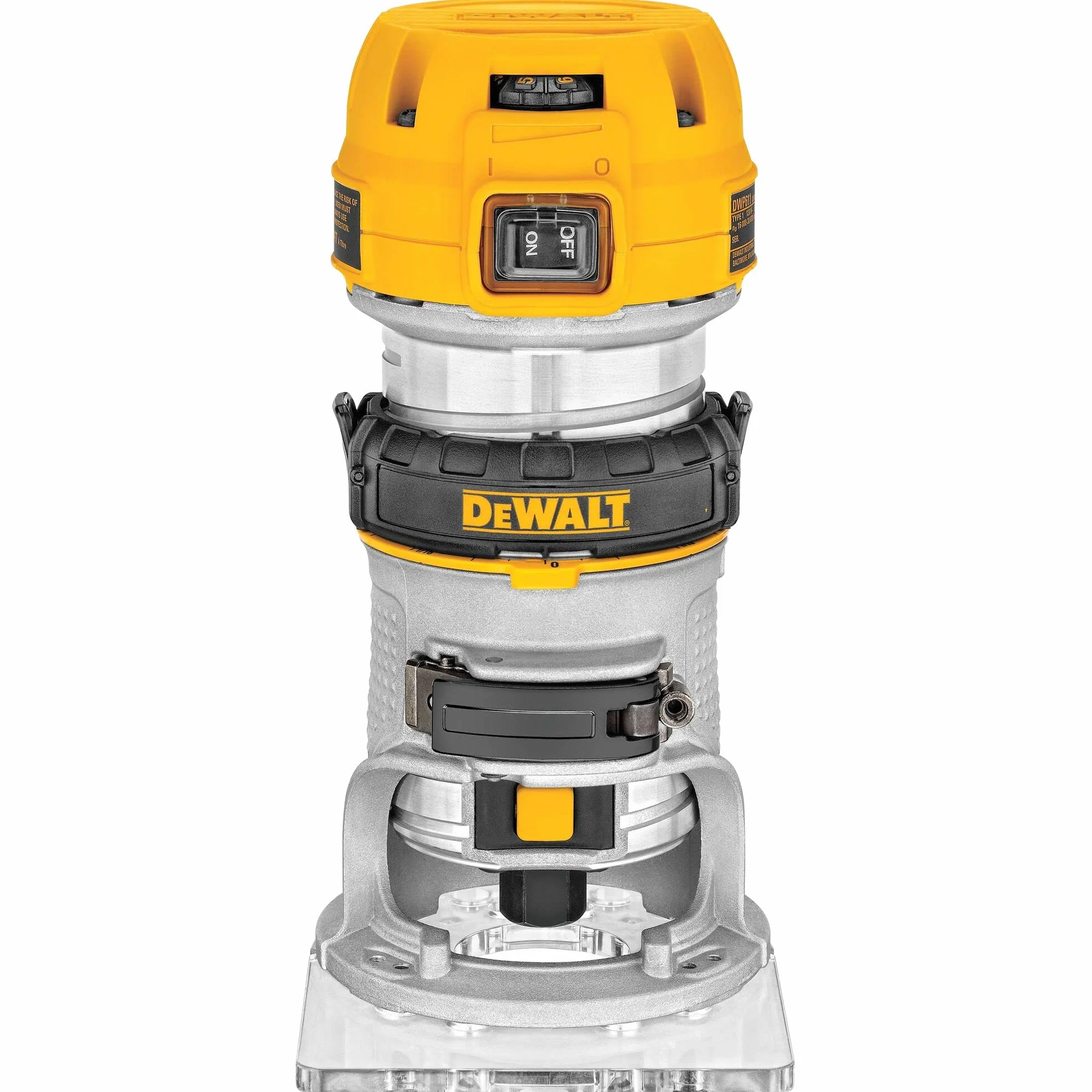 DEWALT Elettrofresatrice Compatta a Base Fissa, 8 mm, 900 W