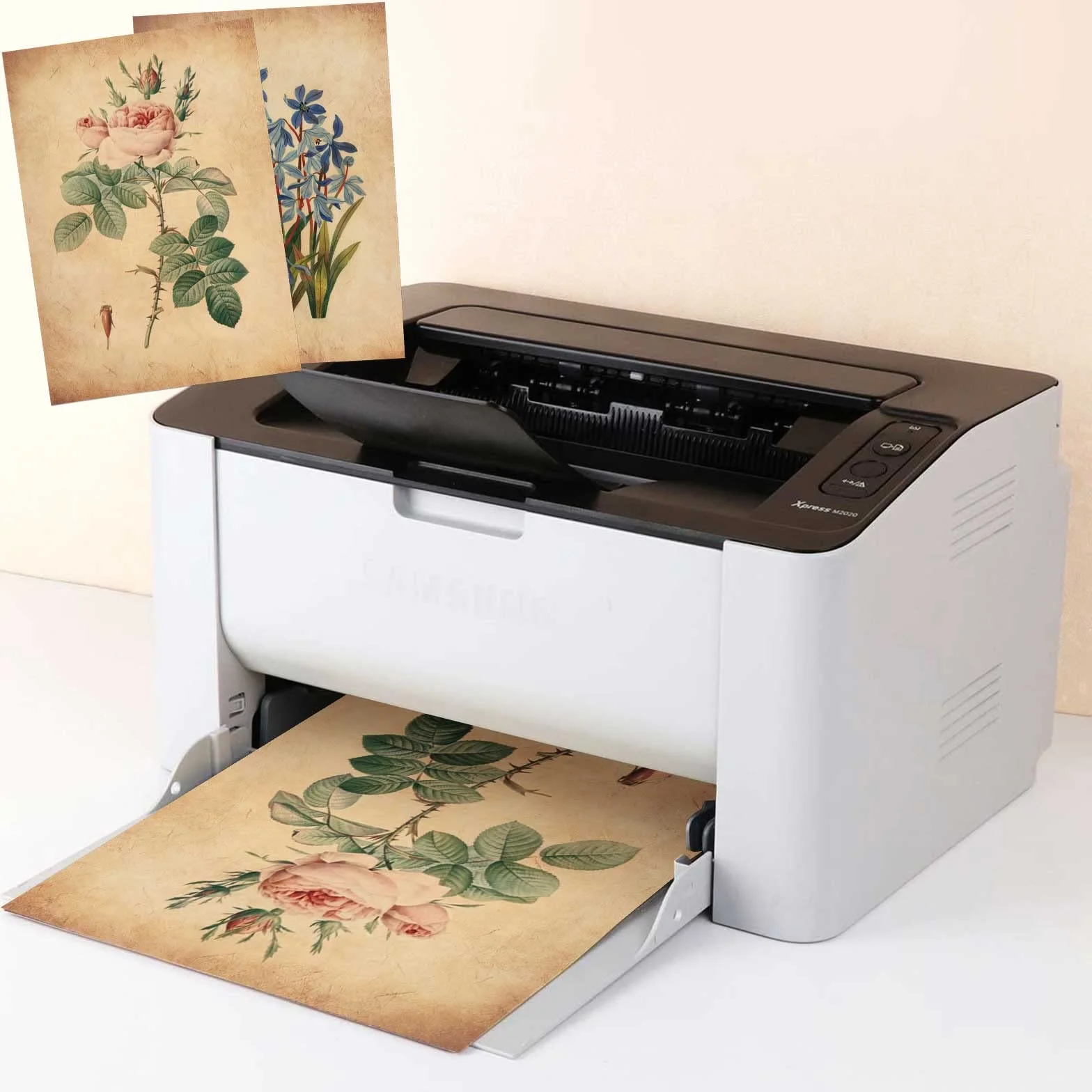 25 fogli di carta pergamena DIN A4 per inviti di compleanno con calligrafia stampata su entrambi i lati