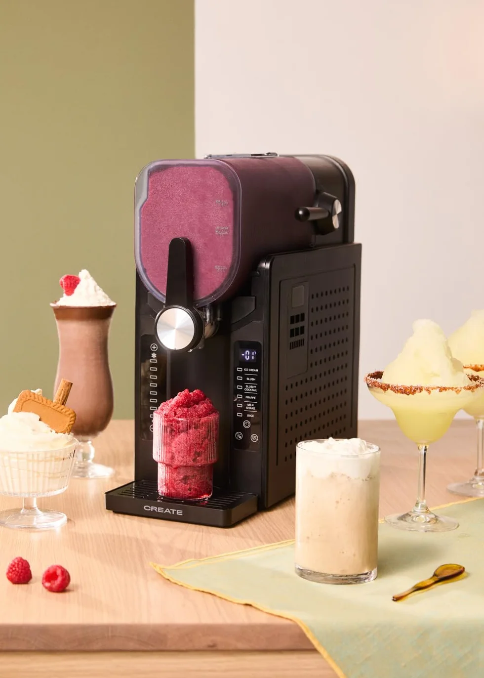 Macchina per granite e bevande fredde 2,6 L 200 W 6 programmi touch autopulente
