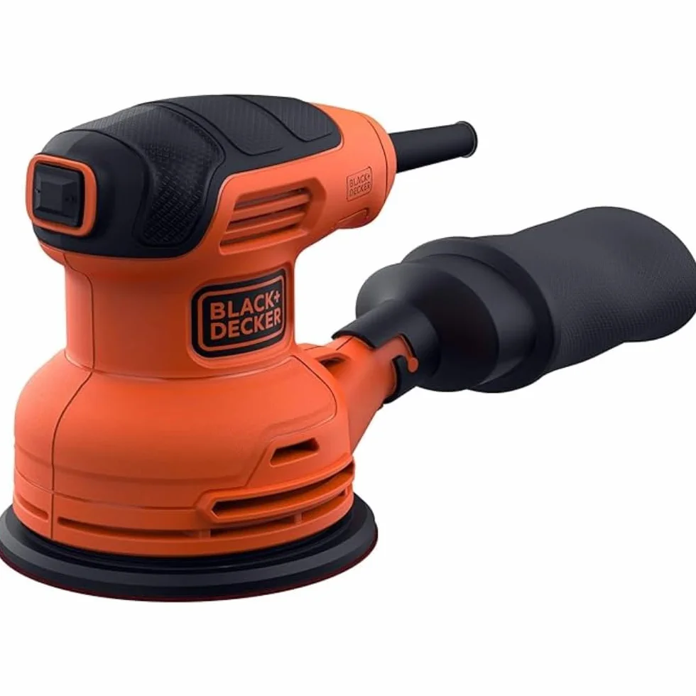 BLACK+DECKER Levigatrice roto orbitale 230W BEW210-QS con sacchetto raccoglipolvere