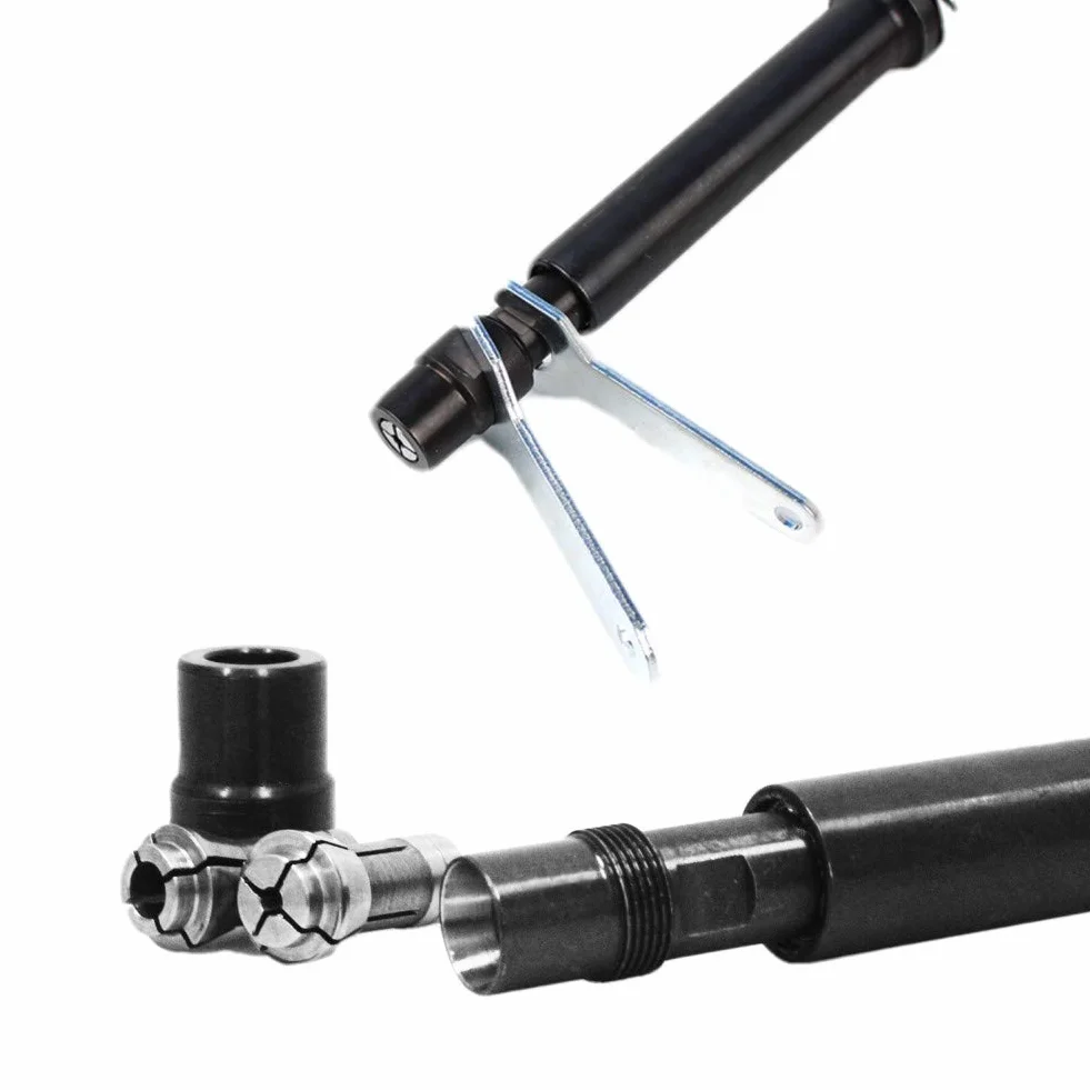 Smerigliatrice diritta smerigliatrice diritta professionale (6,35 mm 1/4 "e 3 mm 1/8") lunga mini nuova blu