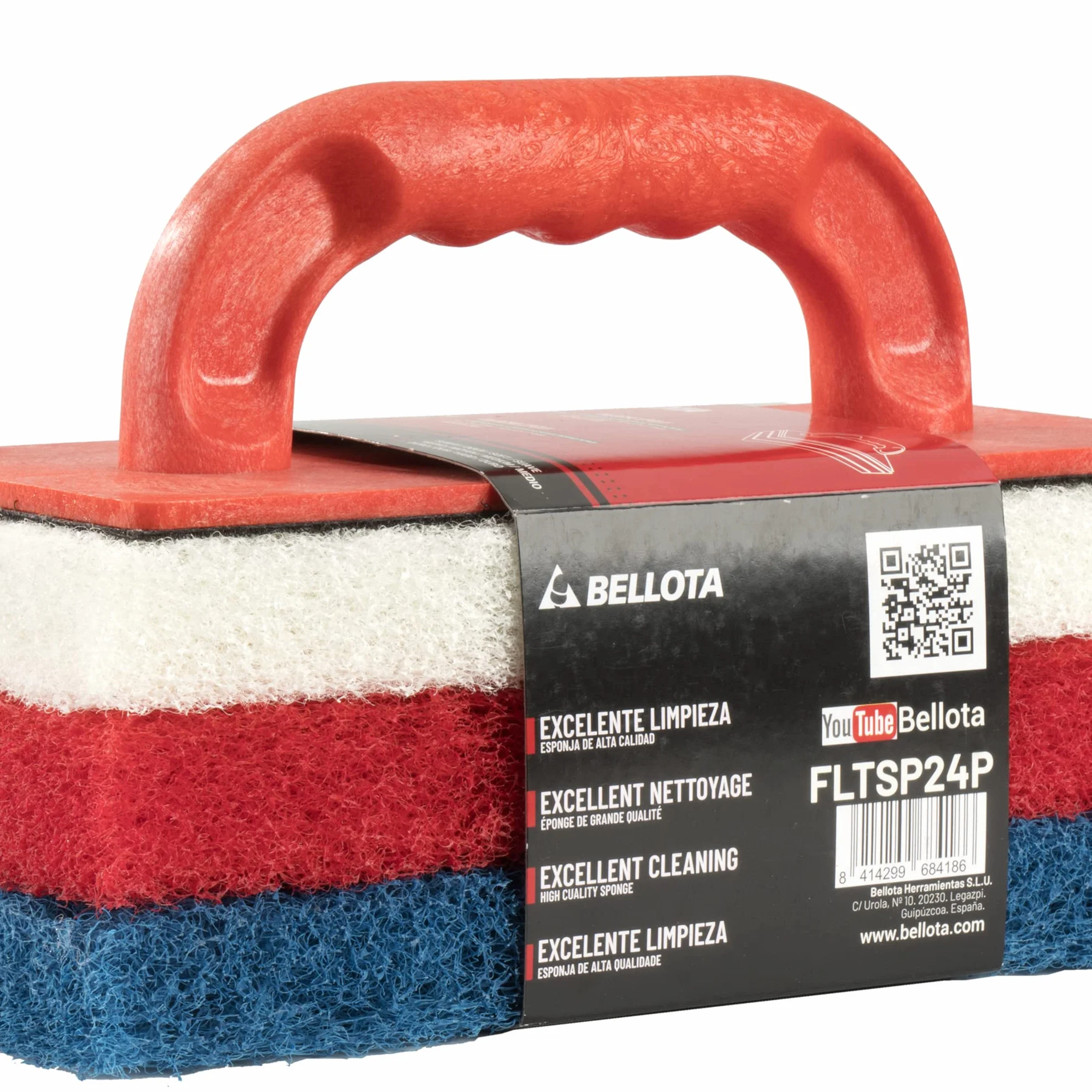 Bellota FLTSP24P - Tampone per pulizia epossidica, rosso