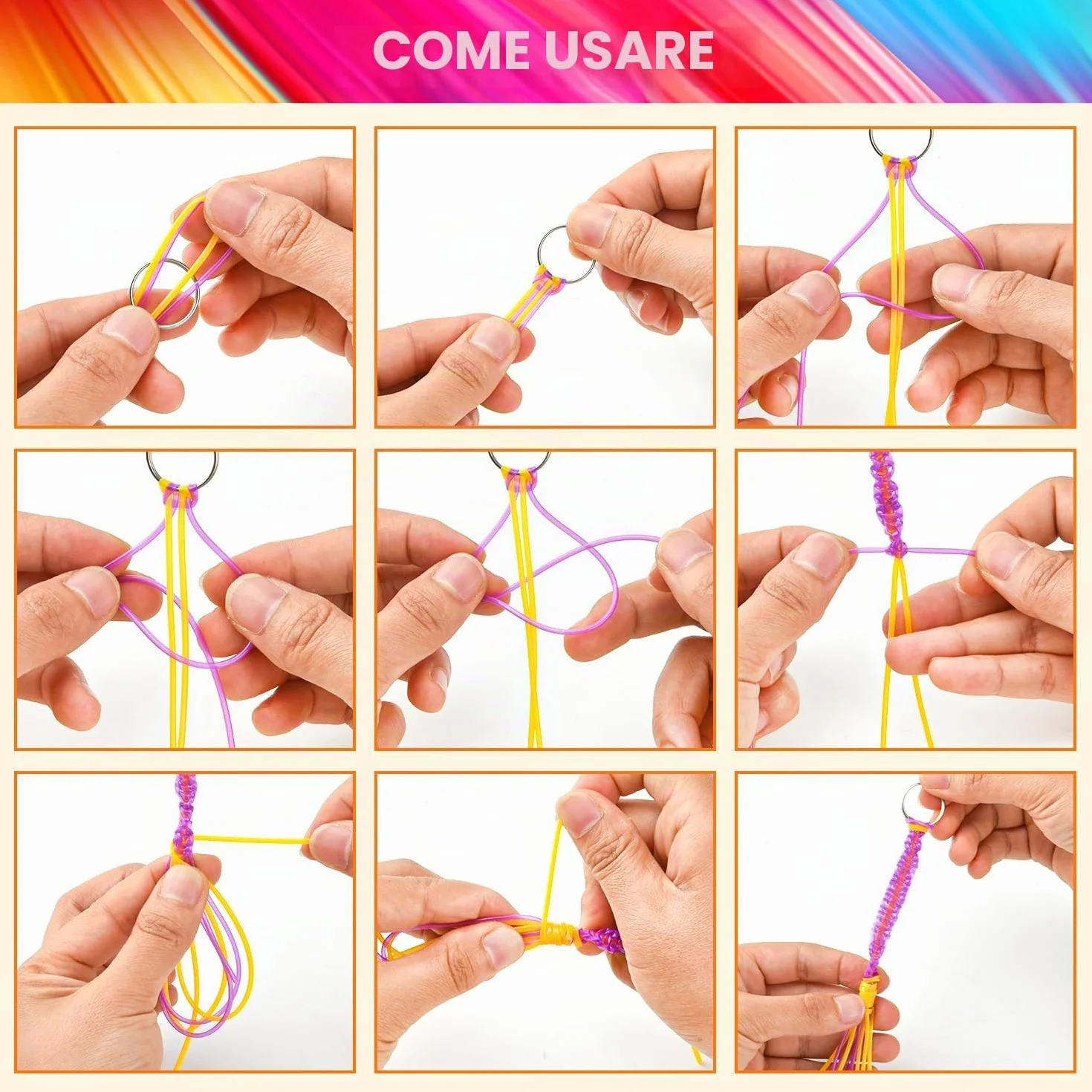 295 Pezzi Kit di Fili per Scooby Doo, Scooby Doo Fili 20 Colori Scubidu Brillantini con portachiavi, ganci, perline di legno, pom poms, filo e pulitore per pipa per Creare Braccialetti, Collane