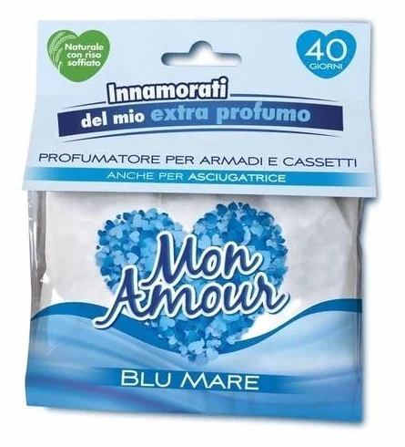 Felce Azzurra Mon Amour Blu Mare Profumatore Armadio armadio e cassetti 12 g