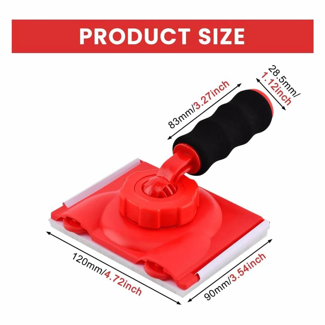 Confezione da 1 Pennello per Pittura Perfect Edge, Applicatore per Pittura per Bordi di Pareti e Soffitti
