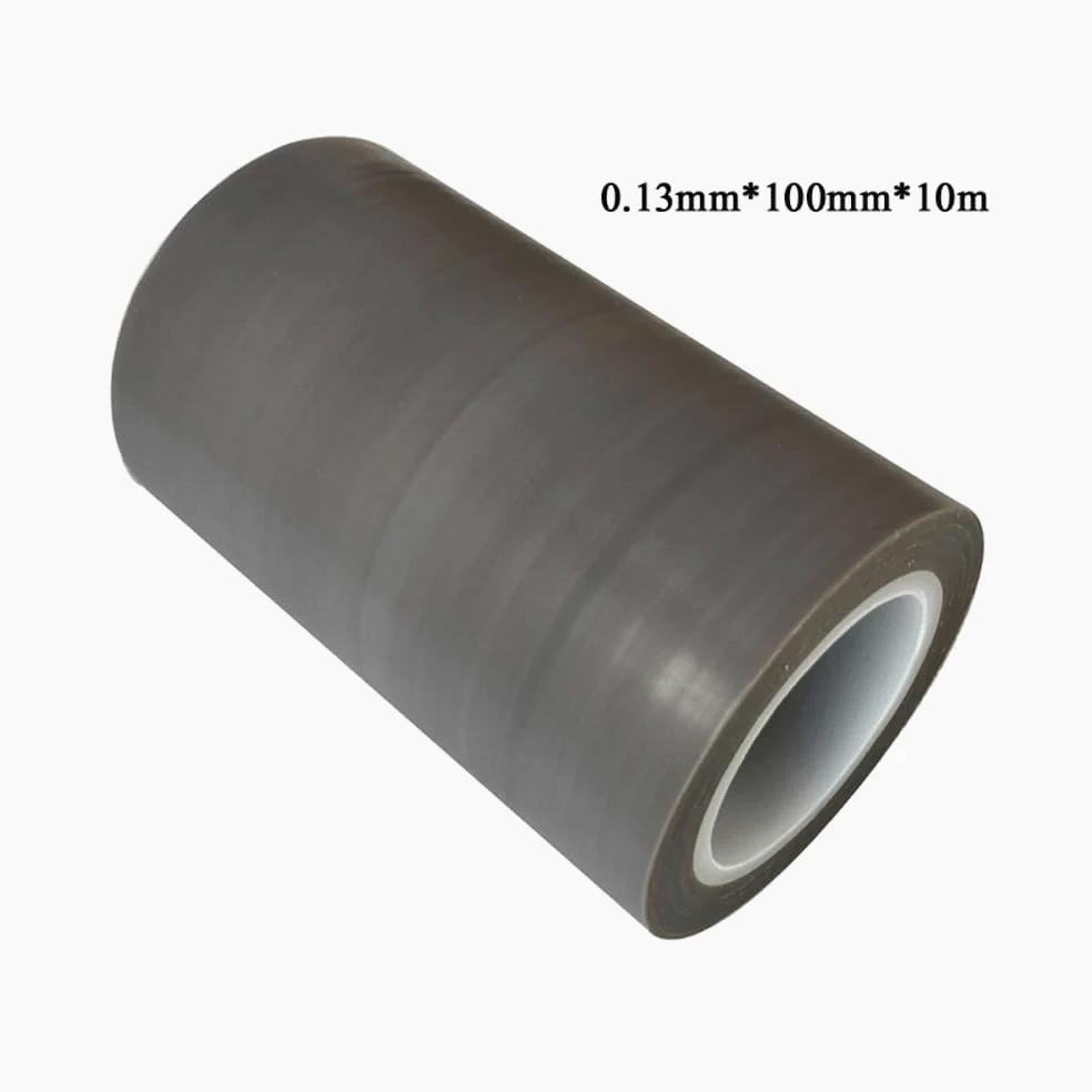 Nastro in PTFE per alte temperature, Nastro isolante in pellicola PTFE da 10 m, 0,13 mm, dimensioni multiple(100mm)