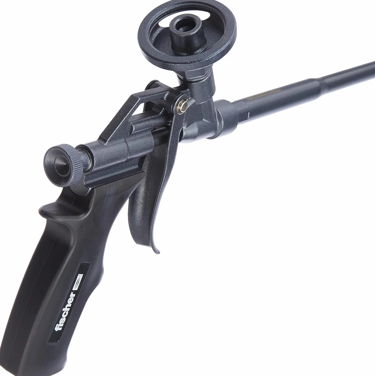 Fischer PUP M4 Teflon Black Pistola per Schiuma Poliuretanica Anti-Incrostazioni Rivestita in PTFE, 513429