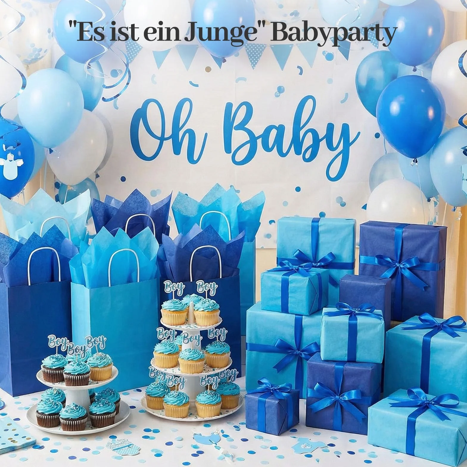 Carta velina blu 75 fogli 50x35 cm VGOODALL carta regalo compleanno matrimonio