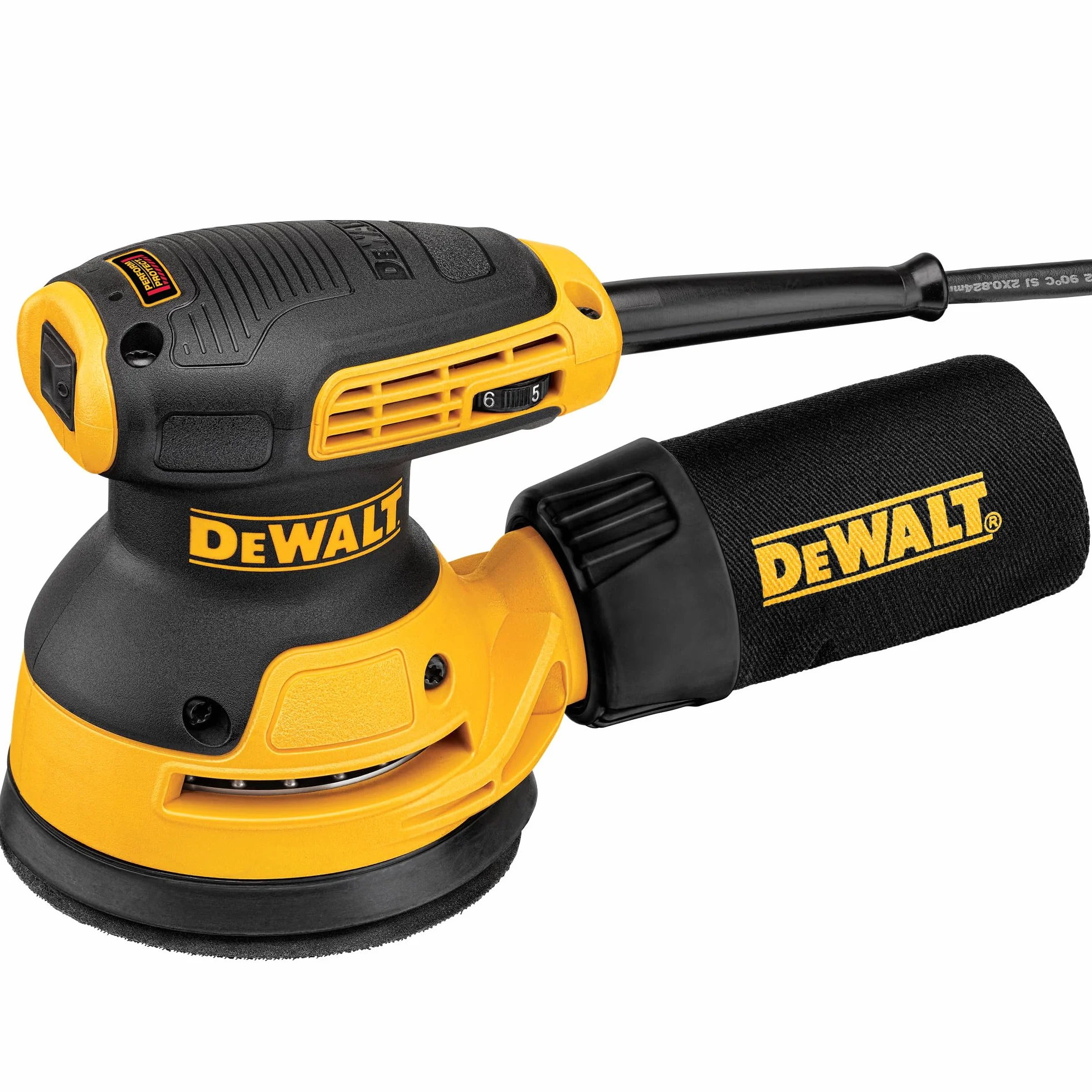 DEWALT DWE6423-QS Levigatrice rotorbitale 126 mm