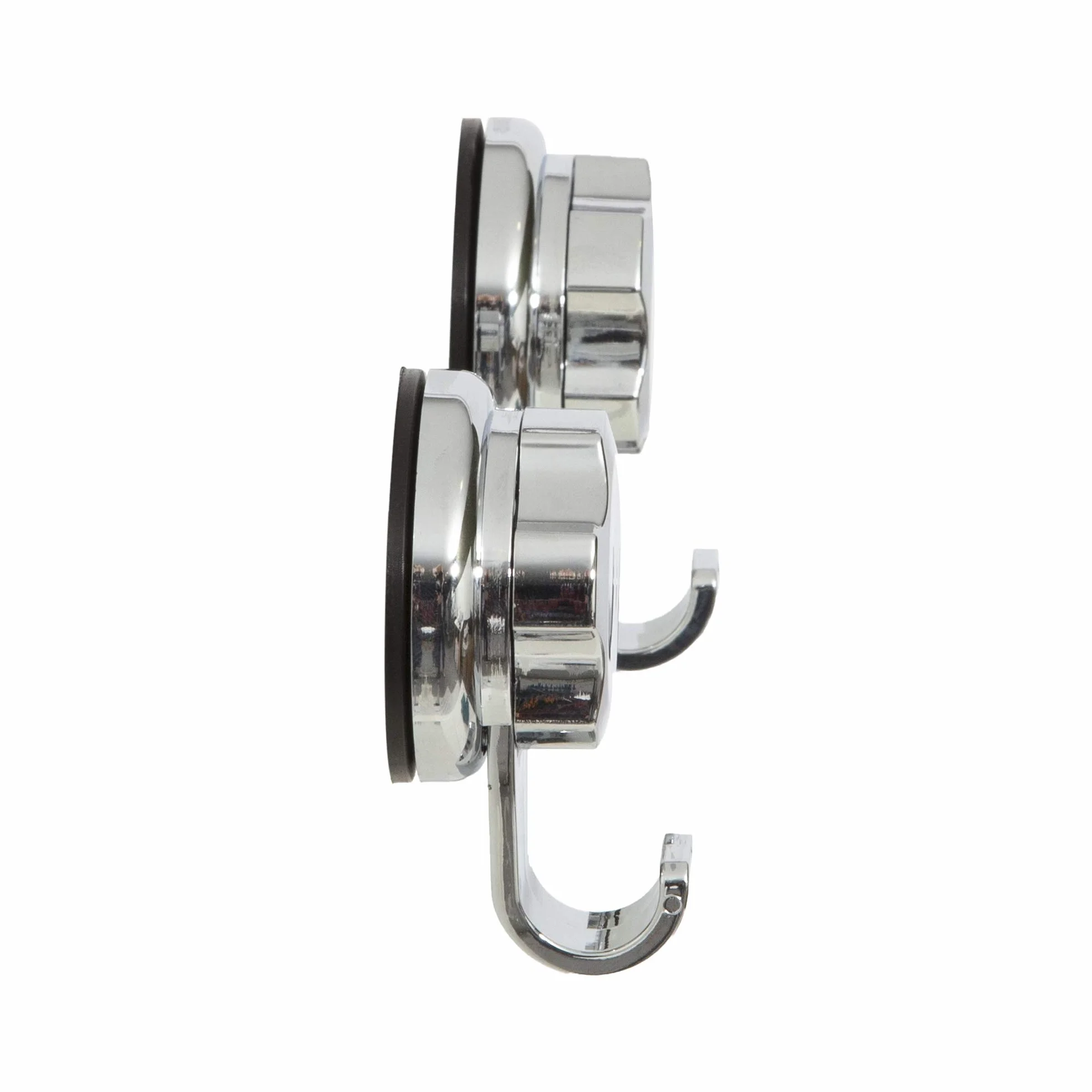 Compactor Bestlock Set 2 Ganci Piccoli da Parete, Fino a 3 kg, Acciaio Cromato Antiruggine, RAN4714