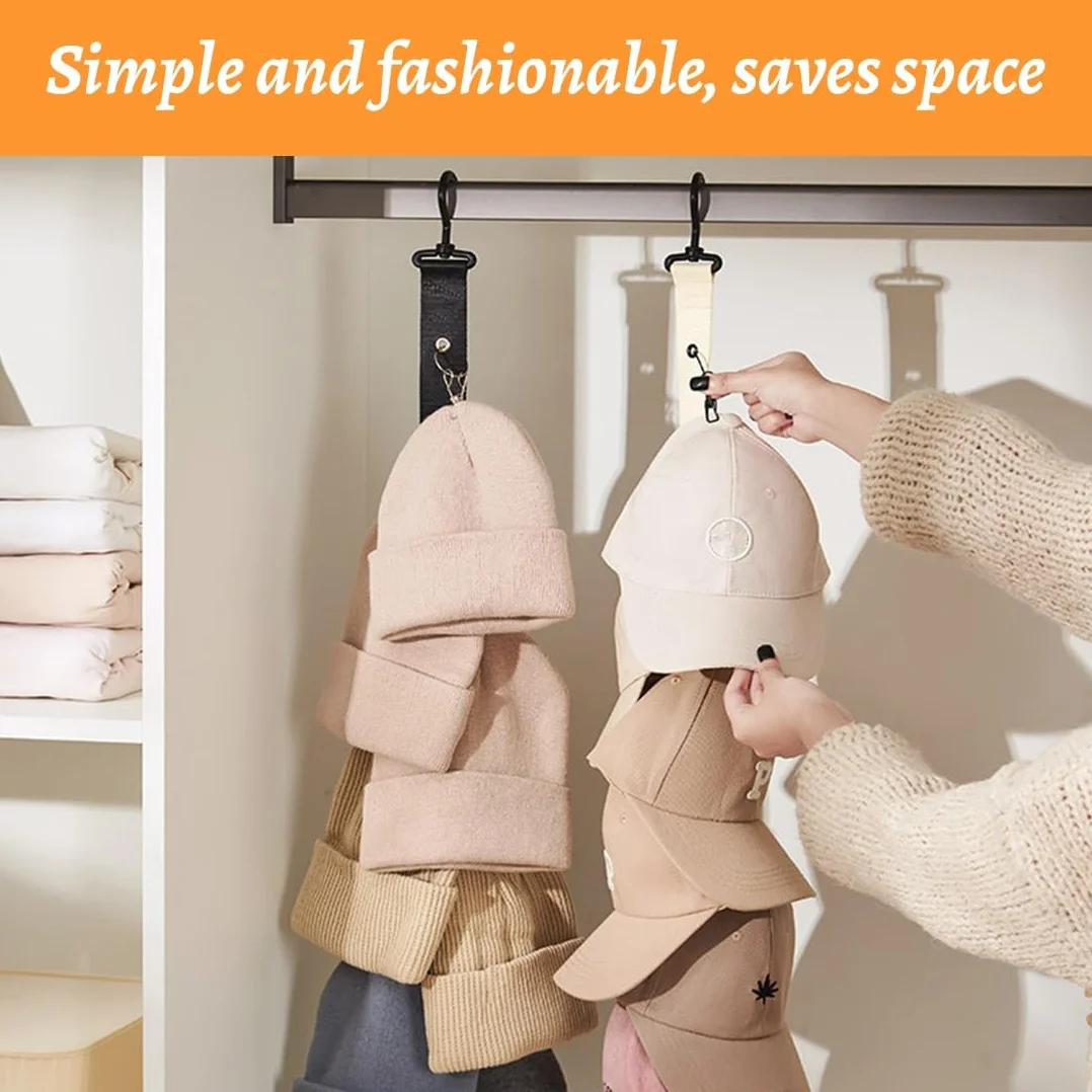 2 Pcs Porta Cappelli Da Parete, Portacappellini Con Visiera, Supporti Per Cappelli Da Appendere, Cappelliera Parete, Appendi Cappelli, Display Storage Rack Per Sciarpe, Appendiabiti Ganci
