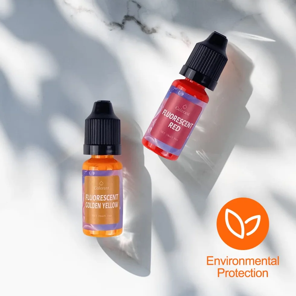 Gvolatee Coloranti per Cera di Candela 20 Colori Liquido Kit Concentrato 10 ml