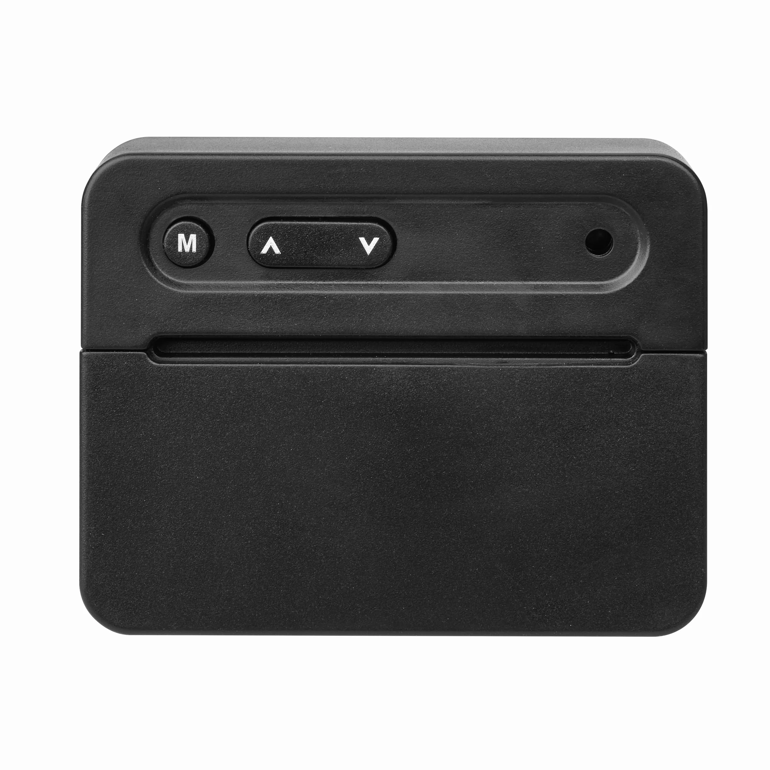 TFA Dostmann Mini sveglia digitale da comodino 60.2044.01 orologio da tavolo batteria termometro interno nero