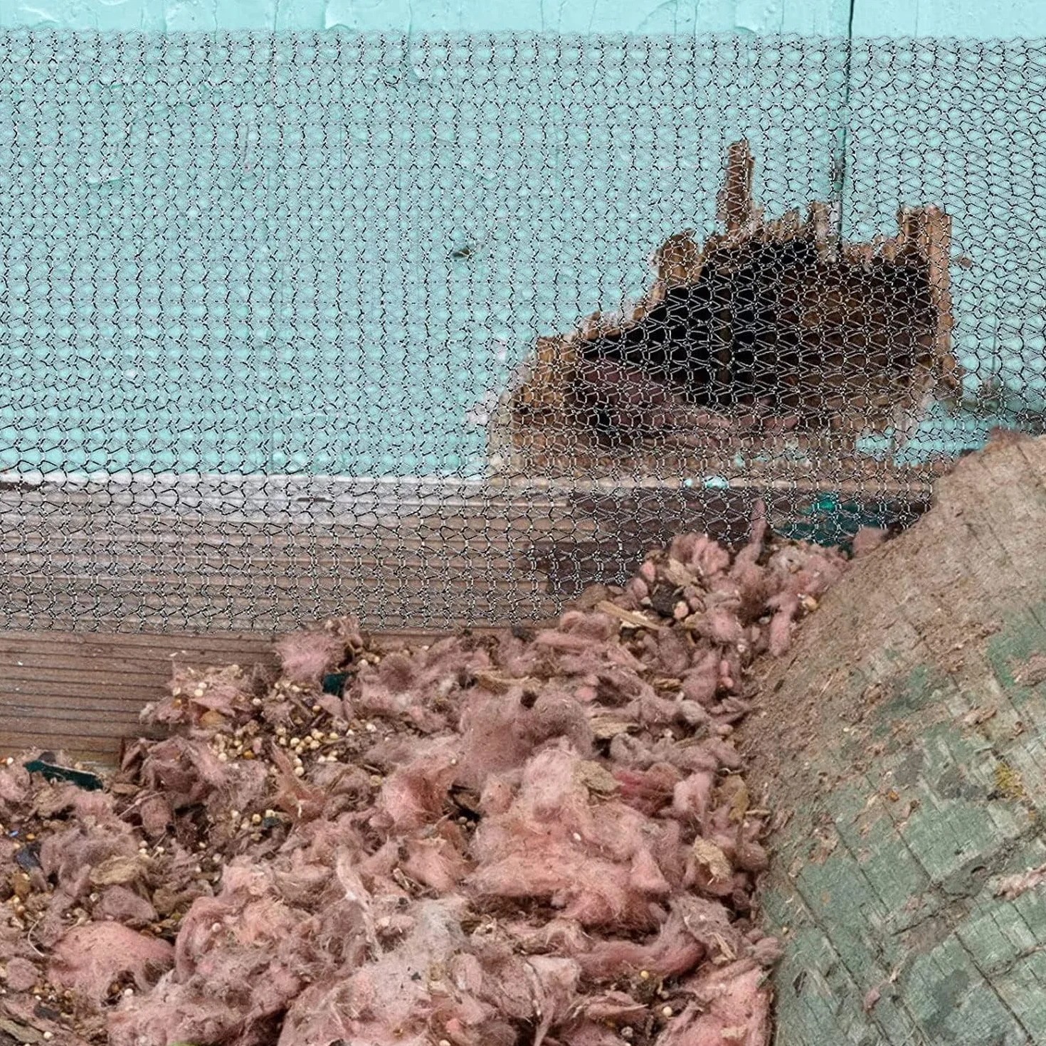 Maglia in Rete Metallica Rete Controllo Parassiti Roditori Pollo per Casa Giardino (6m x 20cm)
