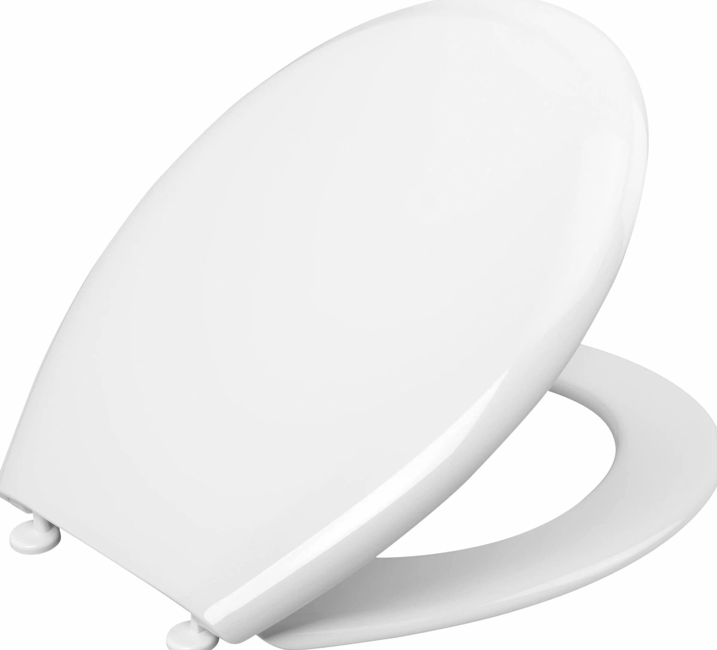 Cornat Palu 1076385 - Sedile WC in termoplastica di facile manutenzione, design semplice si adatta a qualsiasi bagno, sedile del water, copriwater