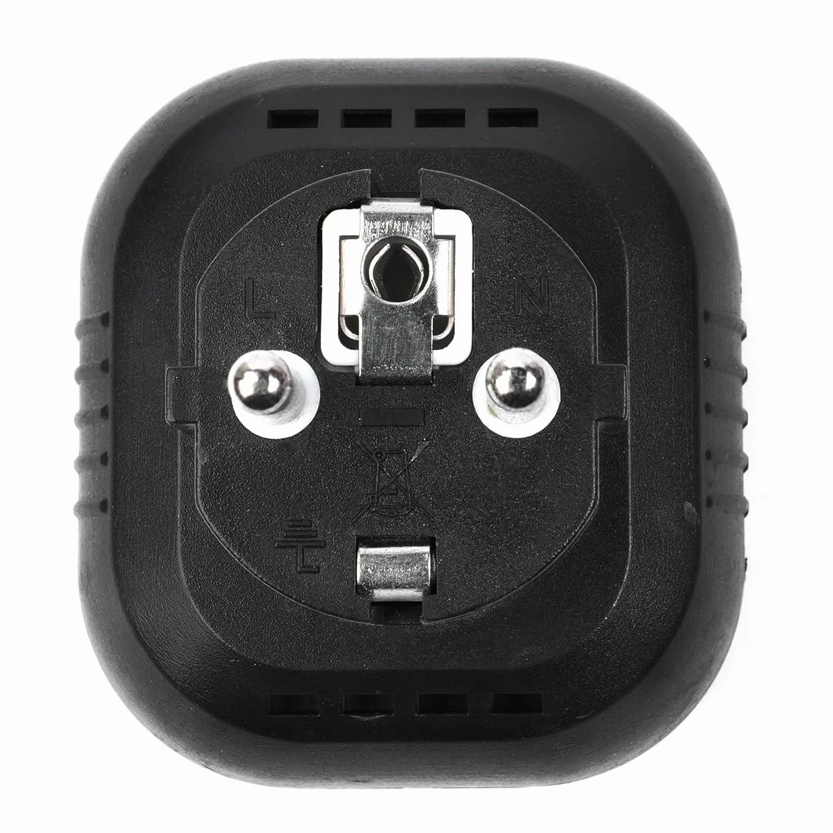 Tester per Prese 220-250V, rilevatore di Tensione di polarità del Circuito per Il rilevamento del Cablaggio della Presa di Corrente, ispezione di Sicurezza del Test della Presa