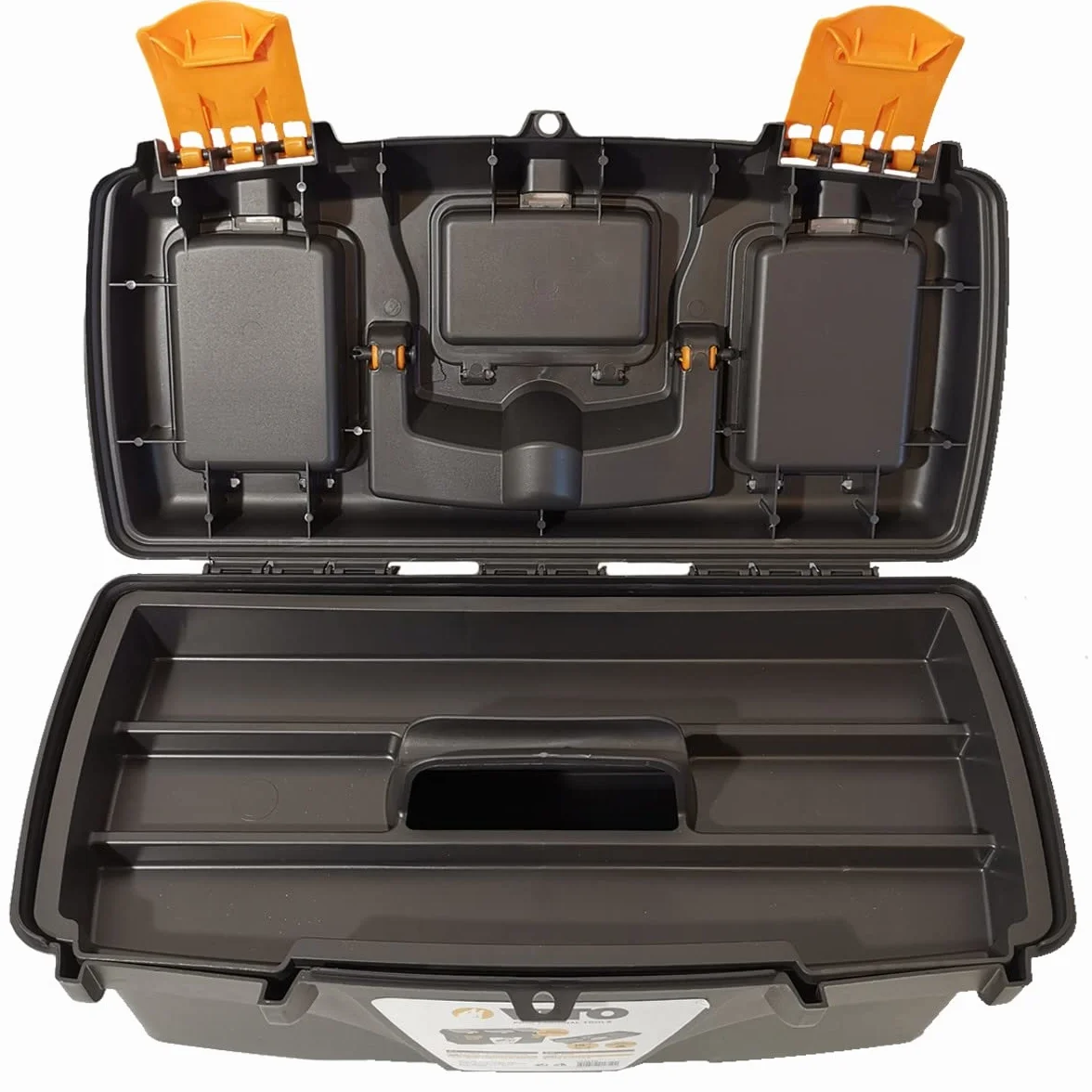 Cassetta Degli Attrezzi 410 x 209 x 195 mm Alta Resistenza Multi-Rangement