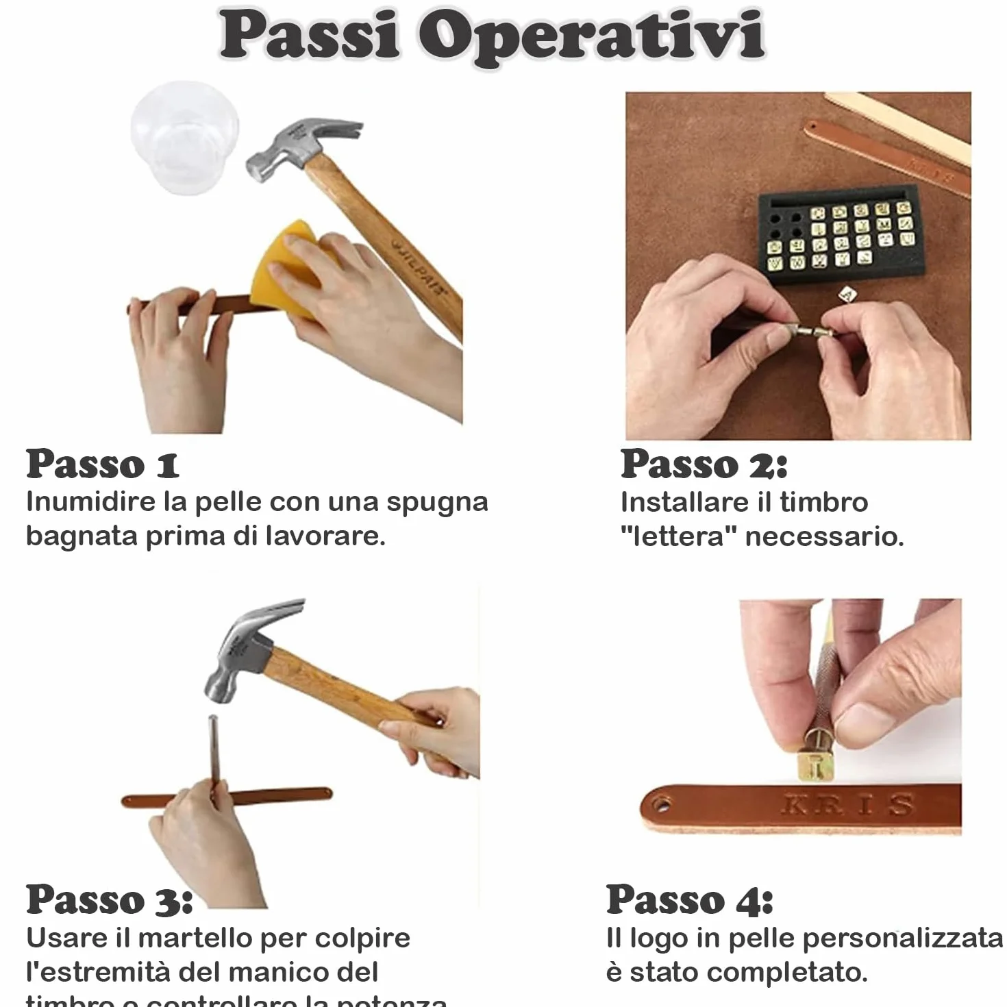37 Pezzi Timbro per Pelle Timbro in Rilievo Punzoni per Metallo 6,5mm Timbri Alfabeto A-Z e Numero 0-9 Timbri in Metallo Punzoni Numerici per Metallo con Maniglie per DIY Artigianato in Pelle
