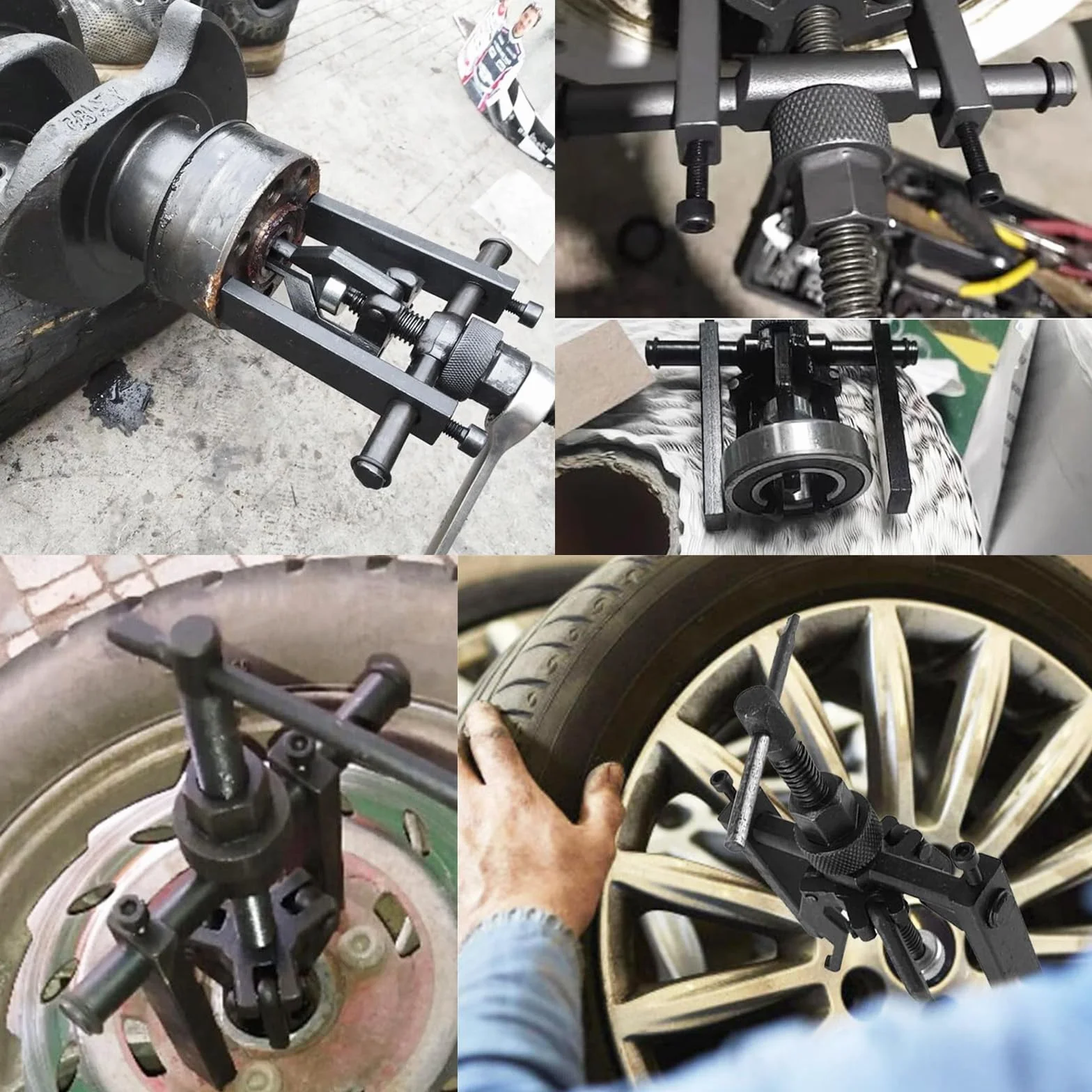 Estrattore per Cuscinetti Pilota,Estrattore per Cuscinetti Interni,Estrattore Cuscinetti,Estrattore per Cuscinetti A 2 Ganasce,Estrattore per Cuscinetti Interni A Due Griffe Regolabile