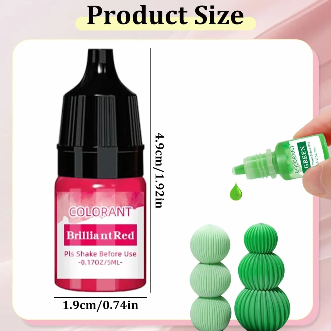 8 pezzi Candele Coloranti Coloranti per Cera di Candela Pigmenti colorati per polvere da colata Altamente Concentrato Coloranti per Cera per Candele Fai da Te per la produzione tintura