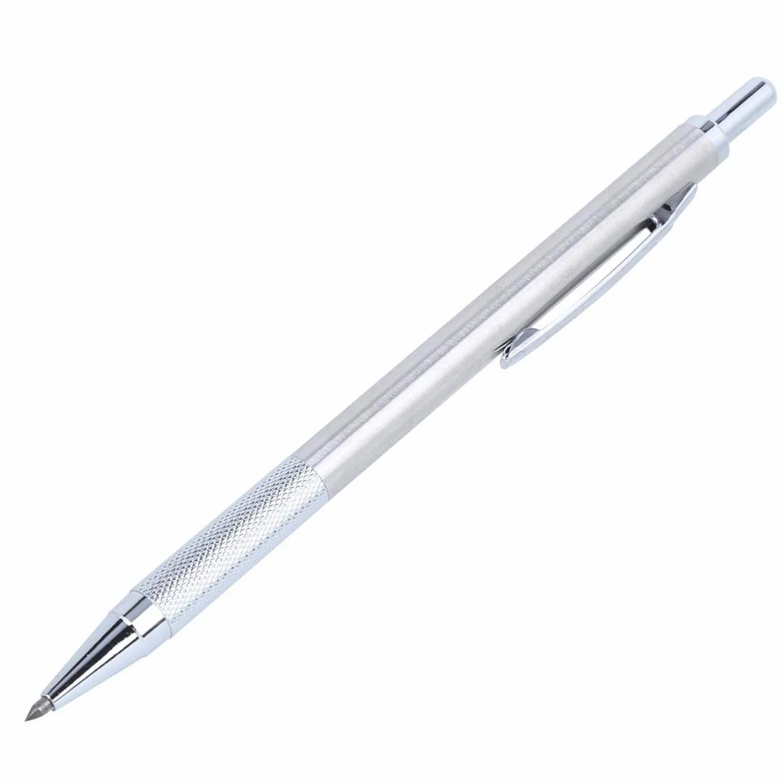 ASHATA Scriber per Incisione, Punta in Acciaio al tungsteno e Penna per Incisione in carburo, utensile Taglio per incisore per Metallo/Vetro/plastica/Ceramica, ECC.(Argento)