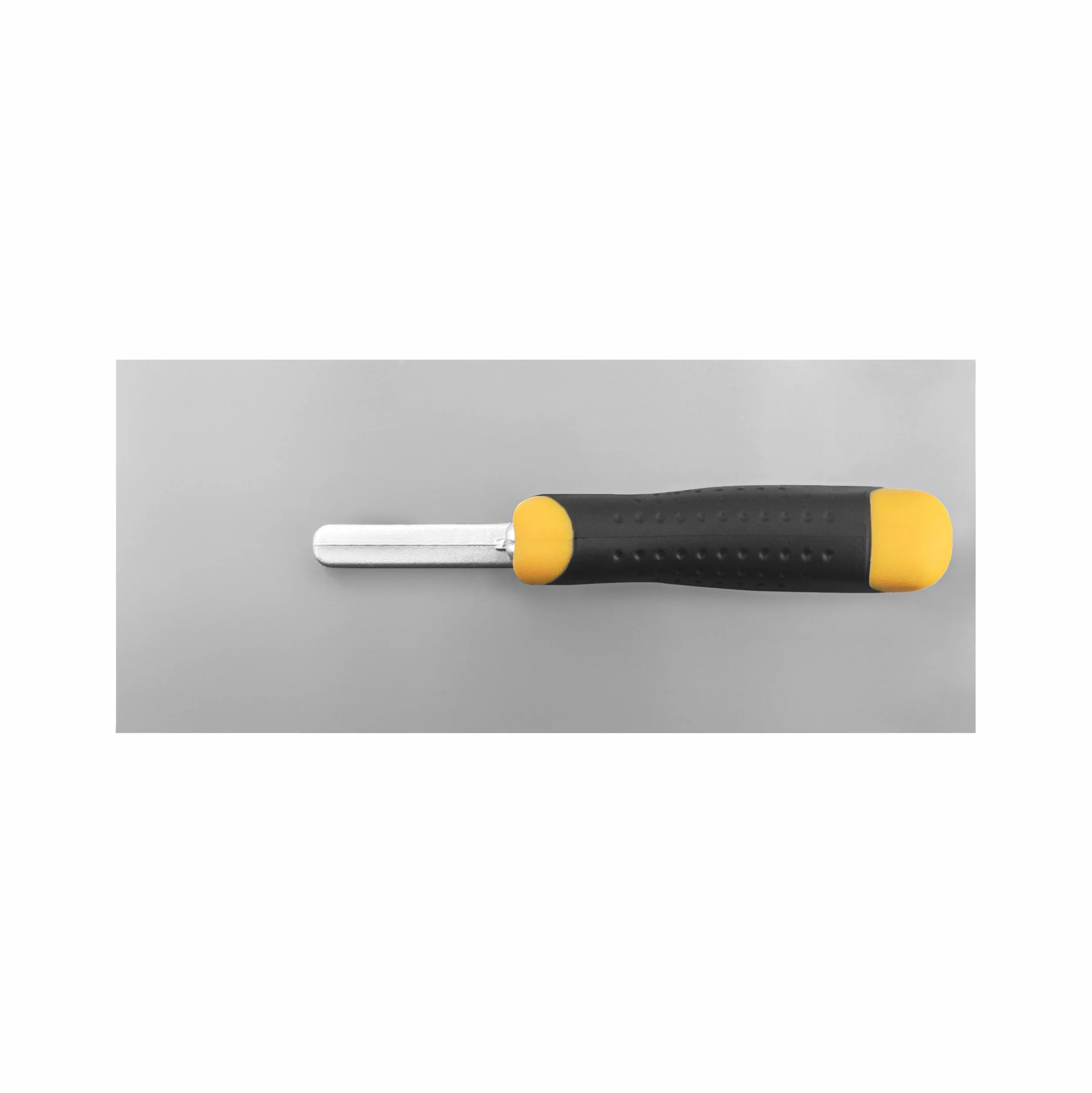 Hardy Working Tools – Frattazzo Liscio 12 x 28 cm con Manico Bimateriale 2K, Serie 28 – Frattazzo per Lisciare Intonaci, Colle, Gessi e Stucchi