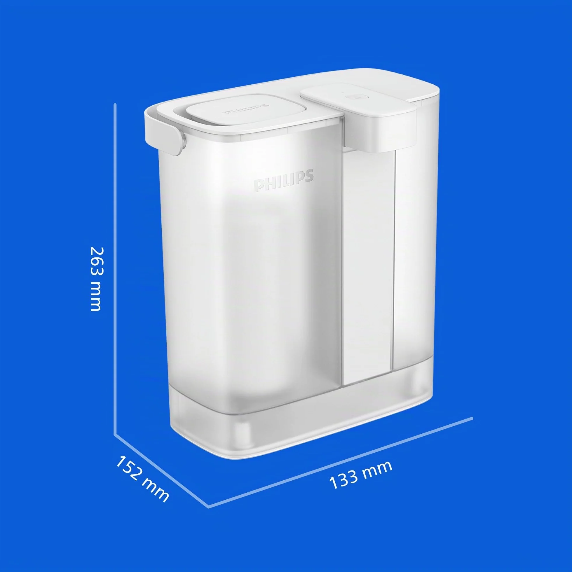 Philips Filtri di Ricambio Taste+ Confezione da 3 per Erogatore Acqua Filtrata, Senza BPA