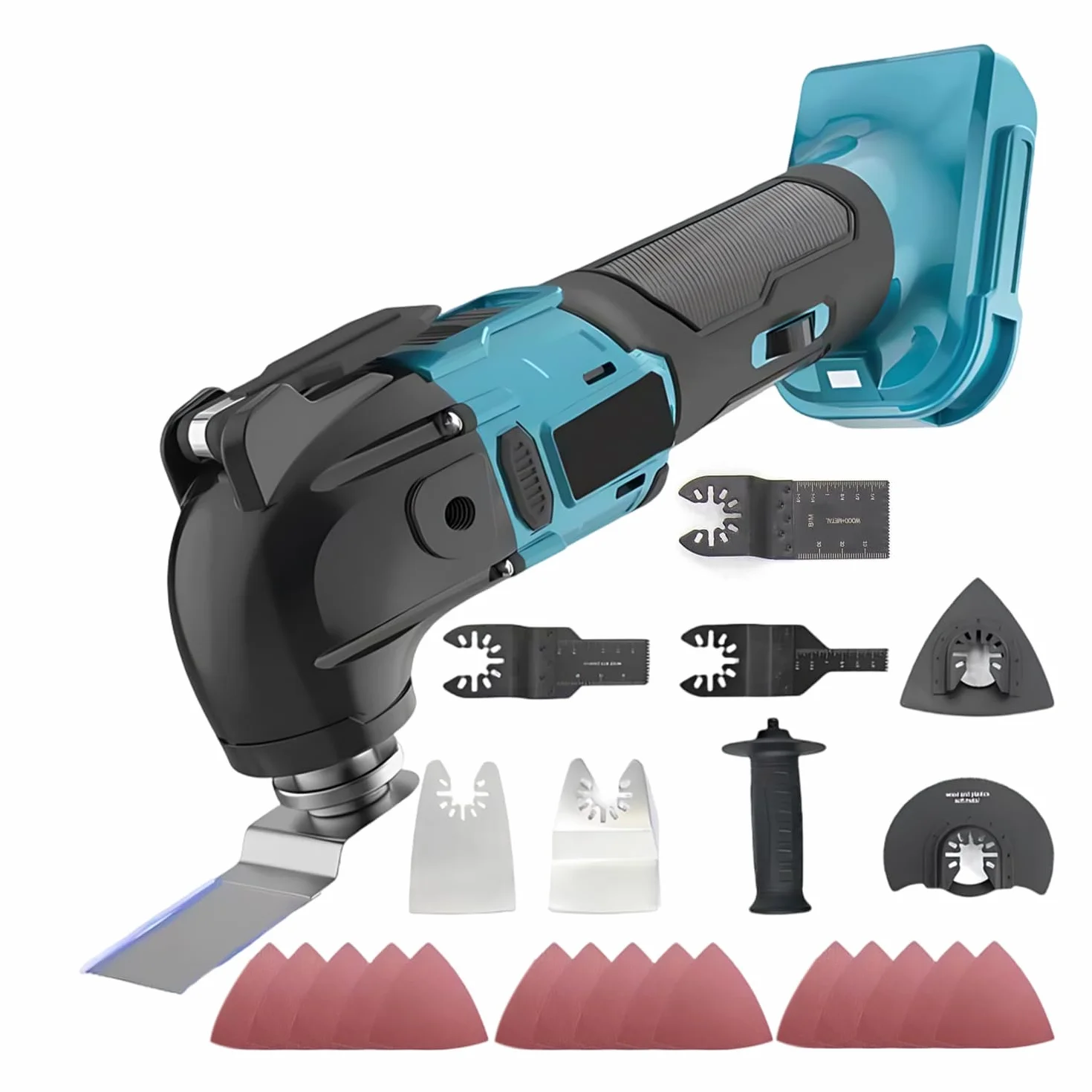 Makita 18 V Strumento Oscillante Multifunzione Senza Spazzole 6 Velocità Variabile