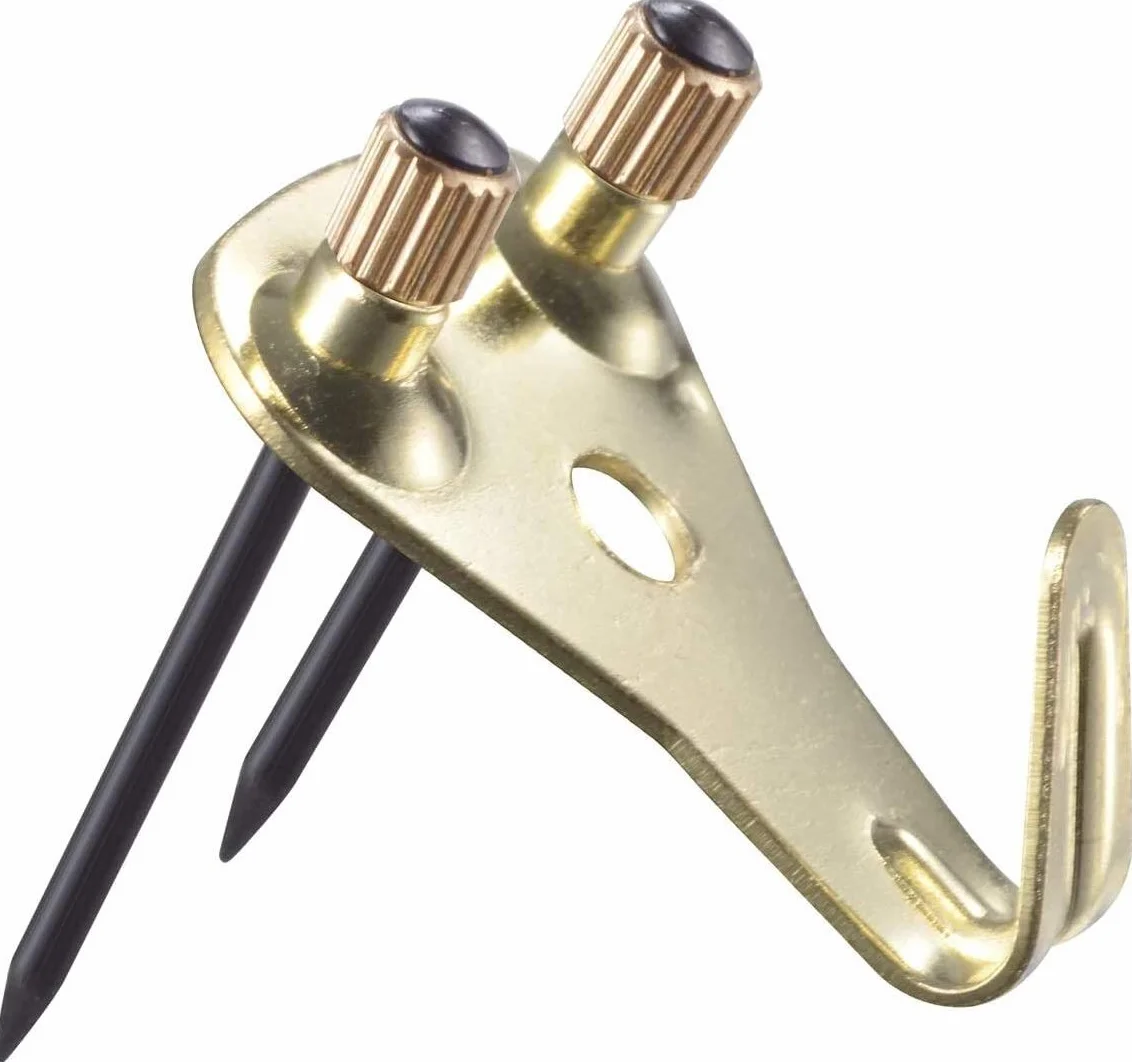 ganci per cornici con chiodi, resistenti e versatili, ganci da parete in metallo per appendere foto, specchi, decorazioni (20pcs)
