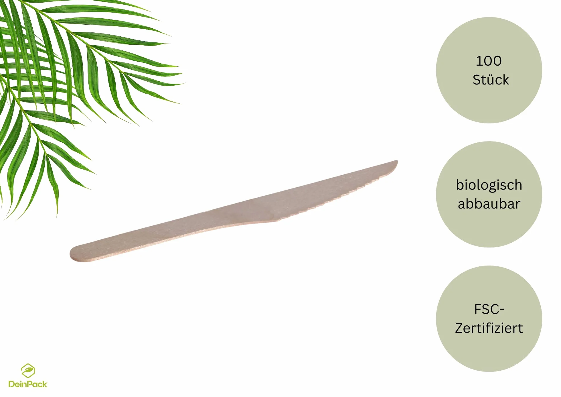 Posate in legno di betulla 16 cm biodegradabili usa e getta 100 pezzi