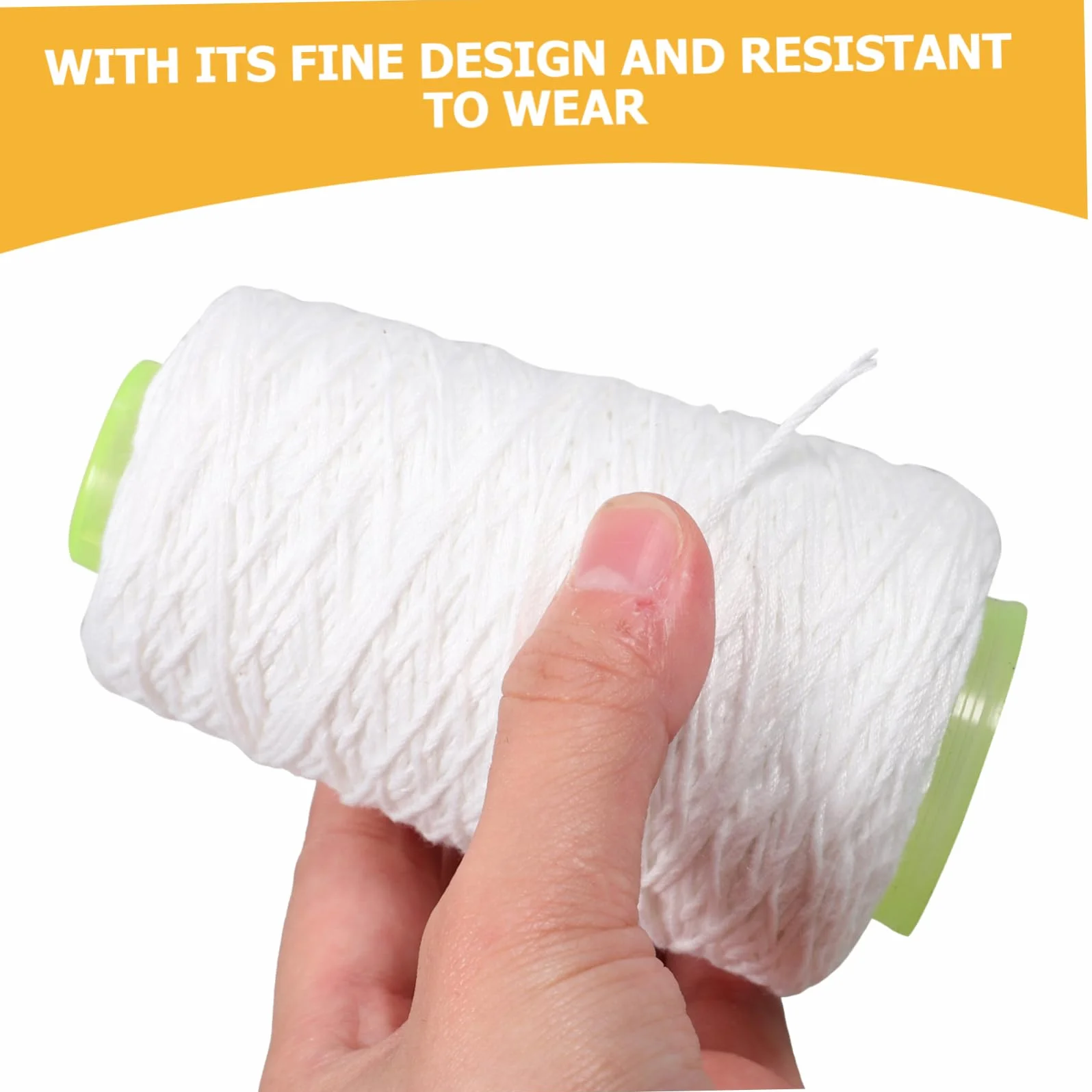 Lurrose Filo da Muratore Versatile per Muratura Assorbente in Cotone Bianco per Lavori di Carpenteria e Posa Mattoni