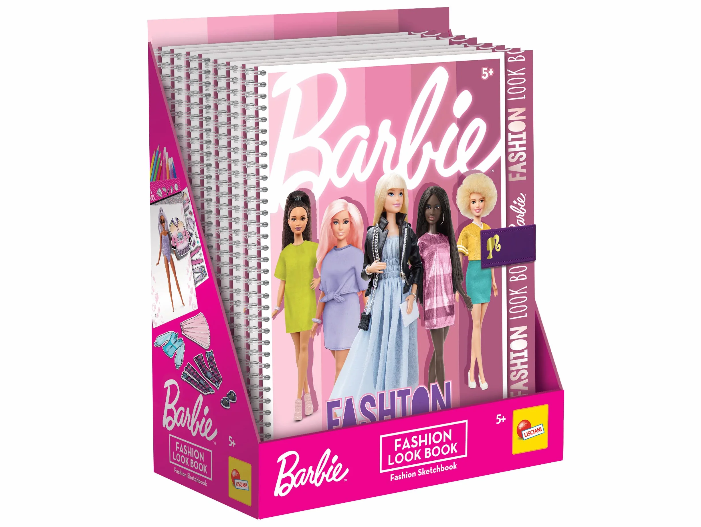 Lisciani Giochi - Barbie Sketchbook Fashion look book
