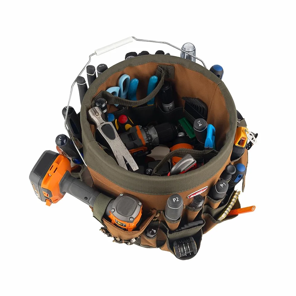 Bucket Boss Secchio porta attrezzi 56 tasche