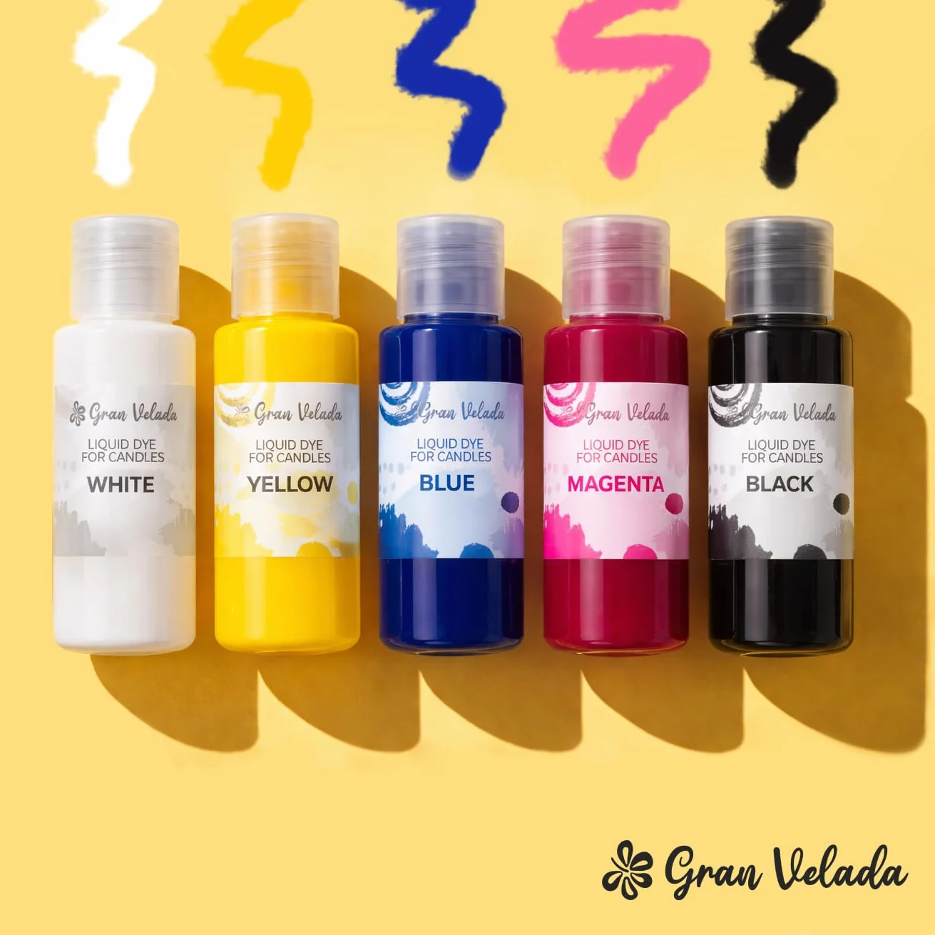 Colorante liquido bianco per candele, intensifica il bianco opaco, formula concentrata e pratica, aggiungere alcune gocce alla paraffina fusa, 30 ml