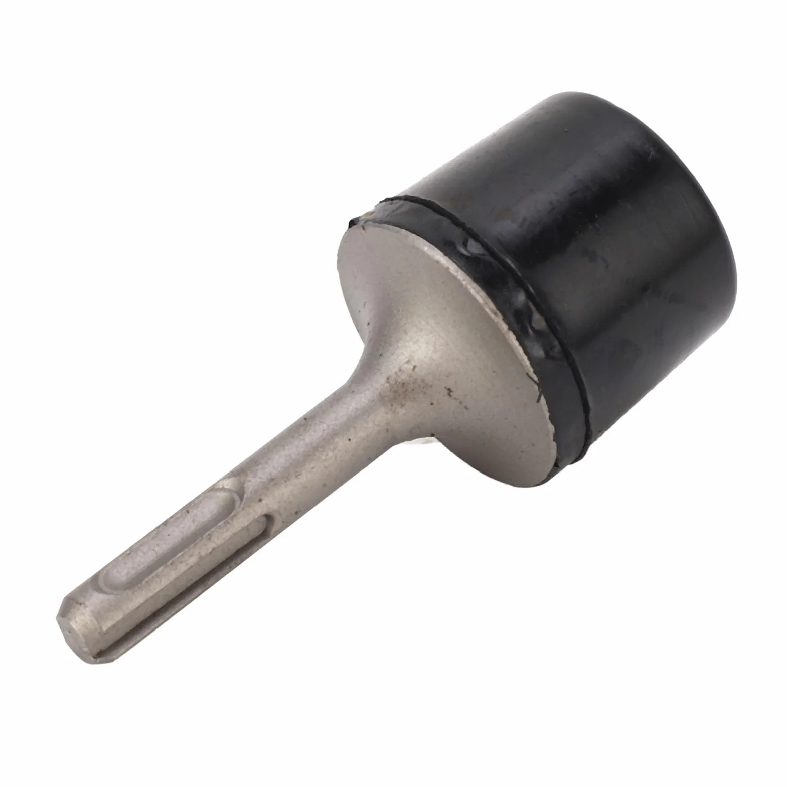 Power Hammer Round Rubber 40CR Shank Trapano Elettrico Hammer Power Tool Attachment Scheda di Installazione Grip Tool per la Costruzione di Pavimenti in Piastrelle di Ceramica