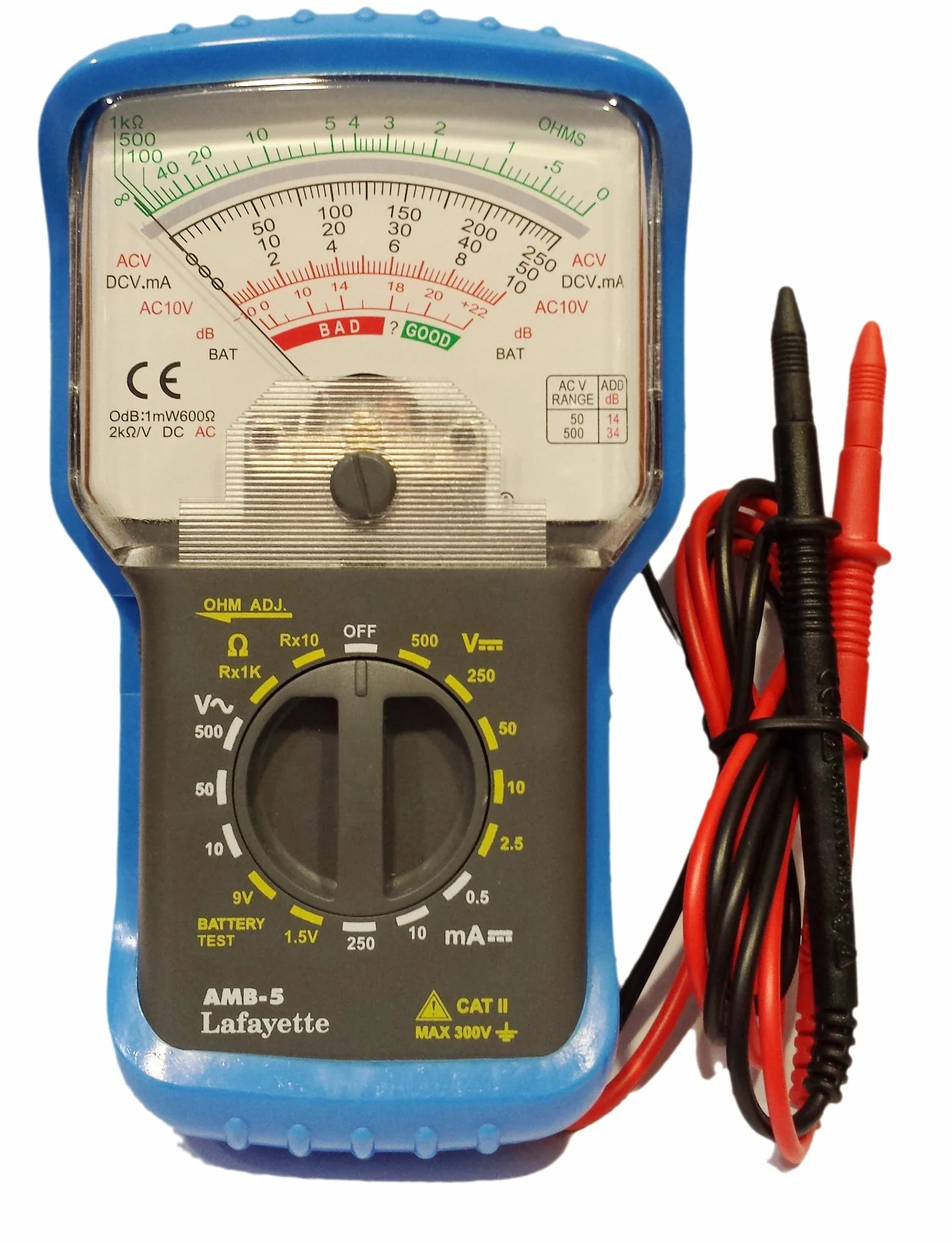 MULTIMETRO analogico multifunzione EX Marcucci Lafayette AMB-5