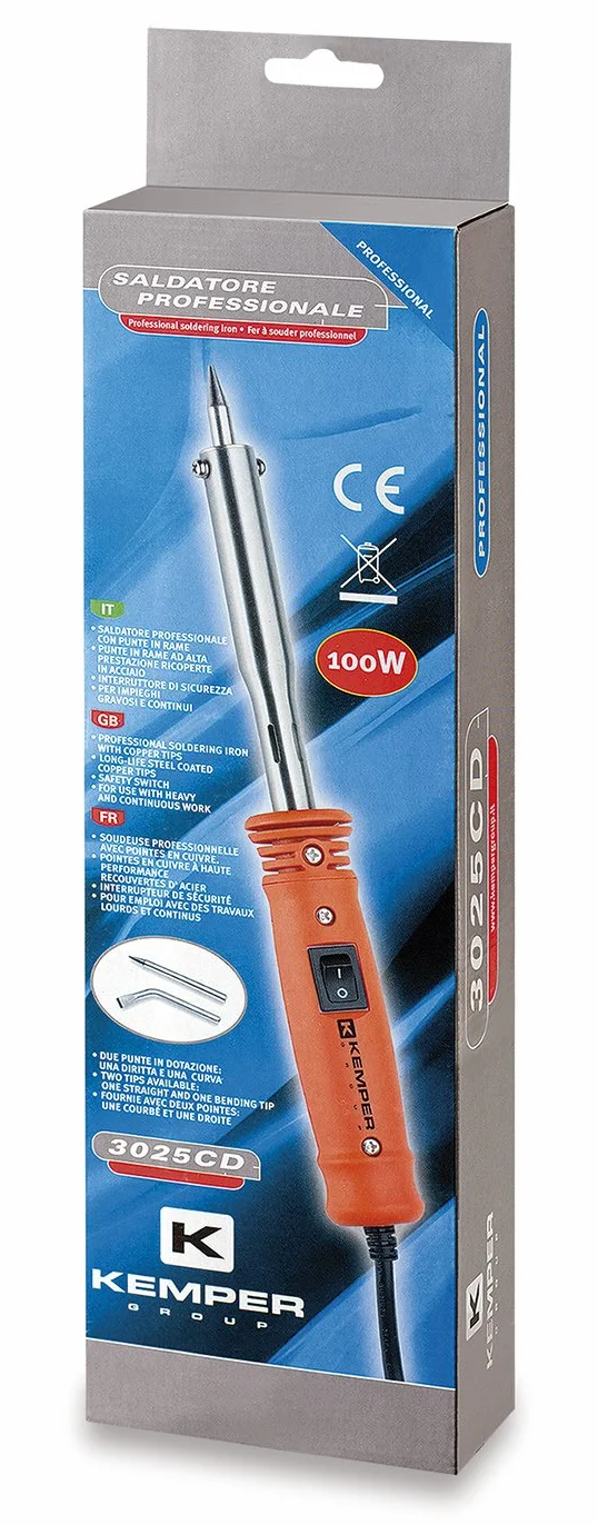 KEMPER 3025CD SALDATORE PER STAGNATURA PROFESSIONALE 100W