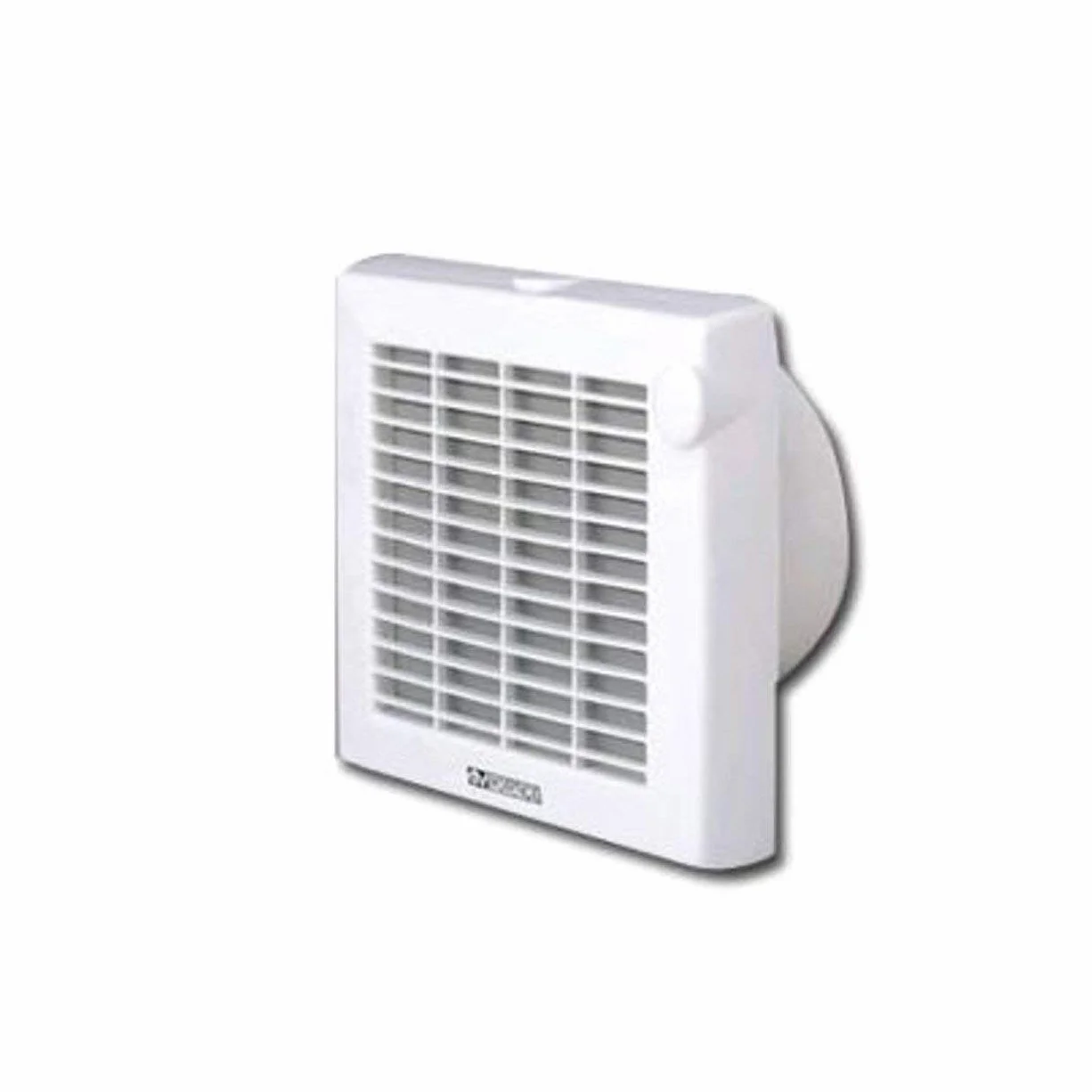 Vortice M 100/4" A – Aspiratore Bagno e Cucina Elicoidale da Muro, Diametro 100 mm, Ventilatore Assiale in Resina UV Resistant, Motore Termicamente Protetto, Apertura Automatica - 15,9x16x4,7 cm