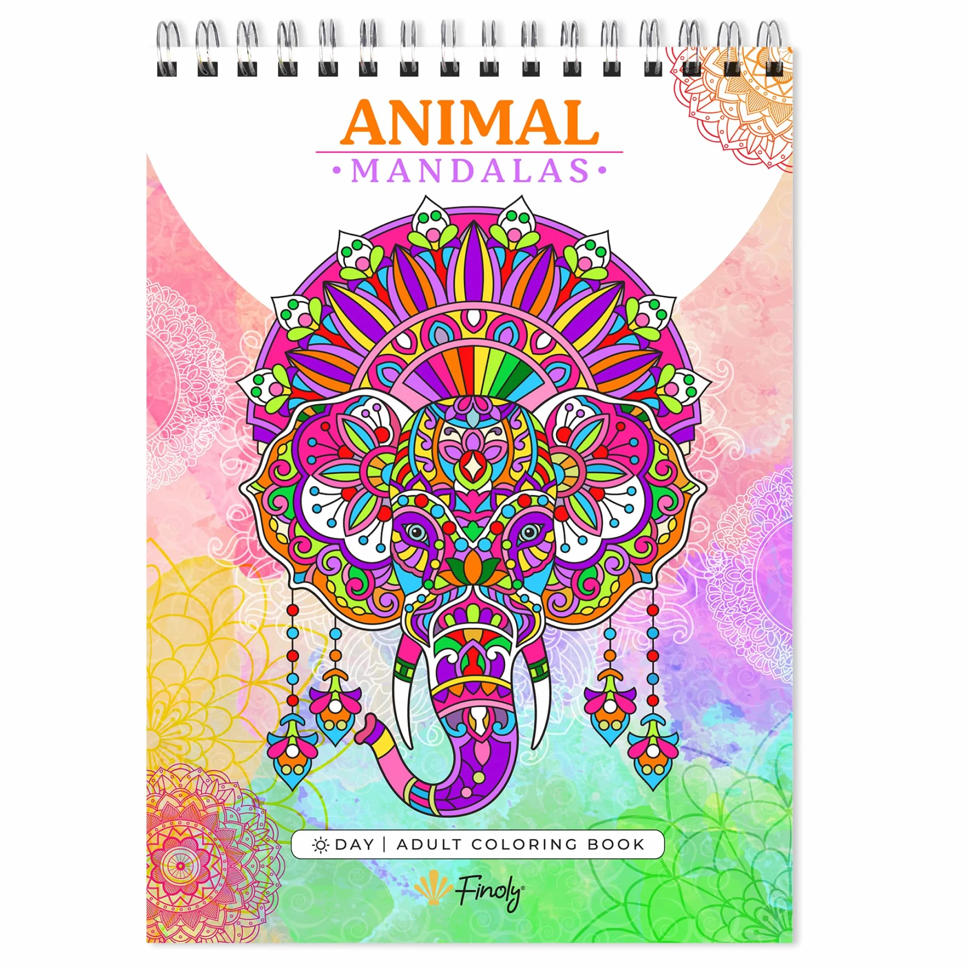 Libro Mandala da Colorare Adulti Magical Patterns 30 Illustrazioni Originali A4 Carta Premium Rilegatura a Spirale