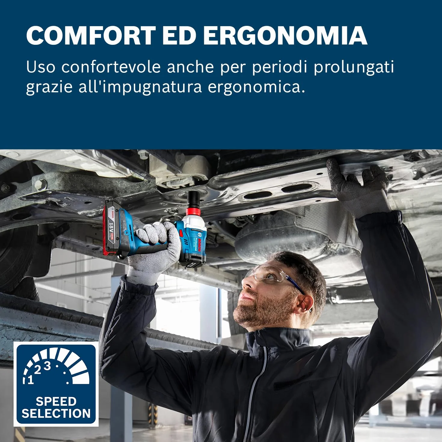 Bosch Professional GDX 18V-285 Avvitatore a percussione 18V