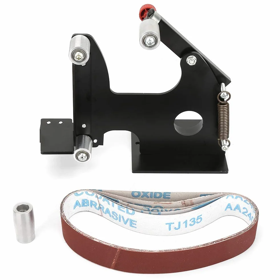 115/125/150 Mm Adattatore M14 Set di Adattatori per Levigatrice a Nastro per Levigatura Cambia Smerigliatrice Angolare Elettrica in Levigatrice a Nastro (senza Smerigliatrice Angolare Incorporata)