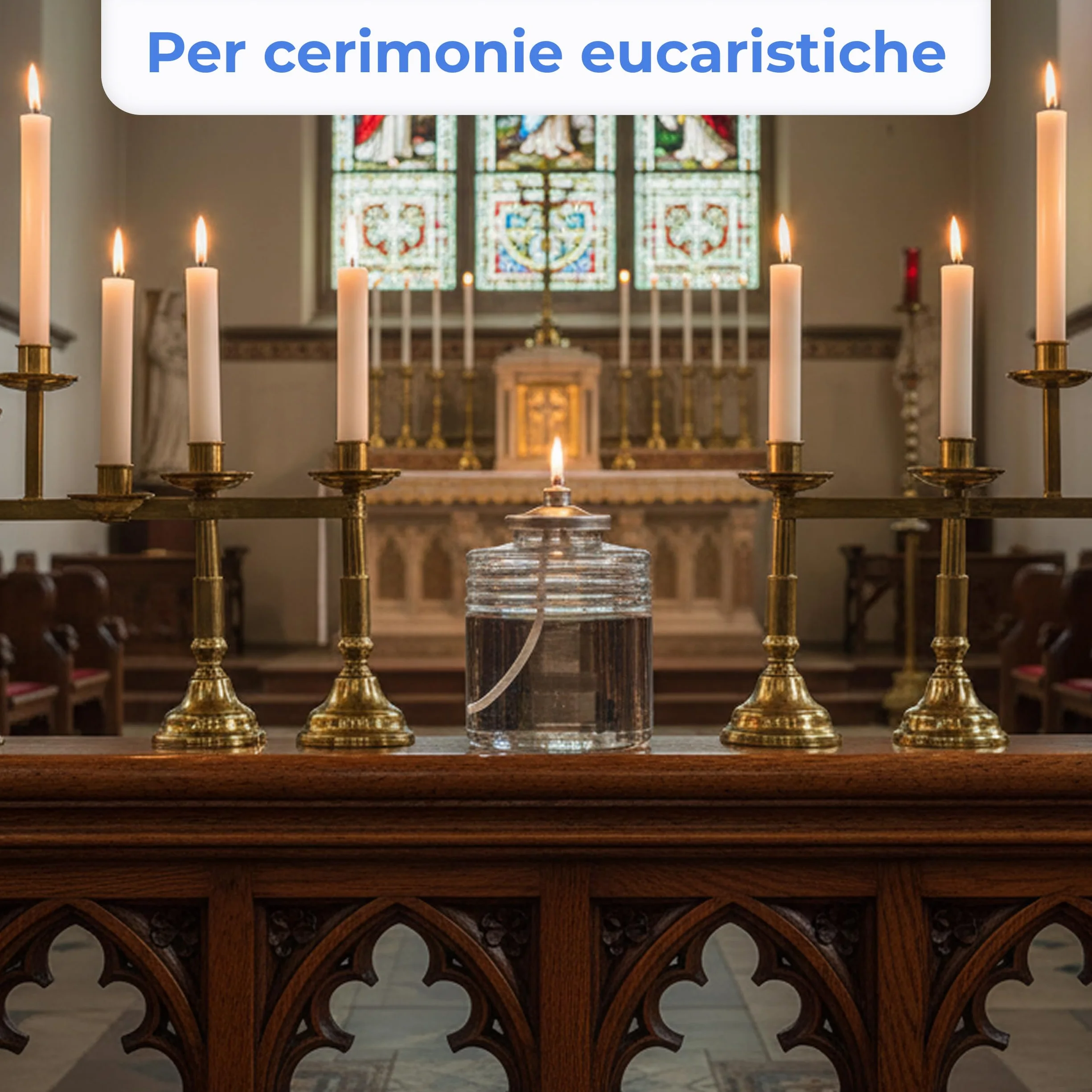 Cera Liquida 1 LT per Candele - Adatto per Uso Interno e Liturgico | Conforme Normative Europee
