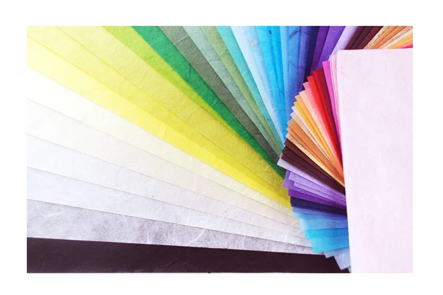 50 fogli di carta di gelso in colori assortiti, per origami, lavori manuali, decoupage, carta artistica giapponese Washi, realizzati a mano (vari colori)