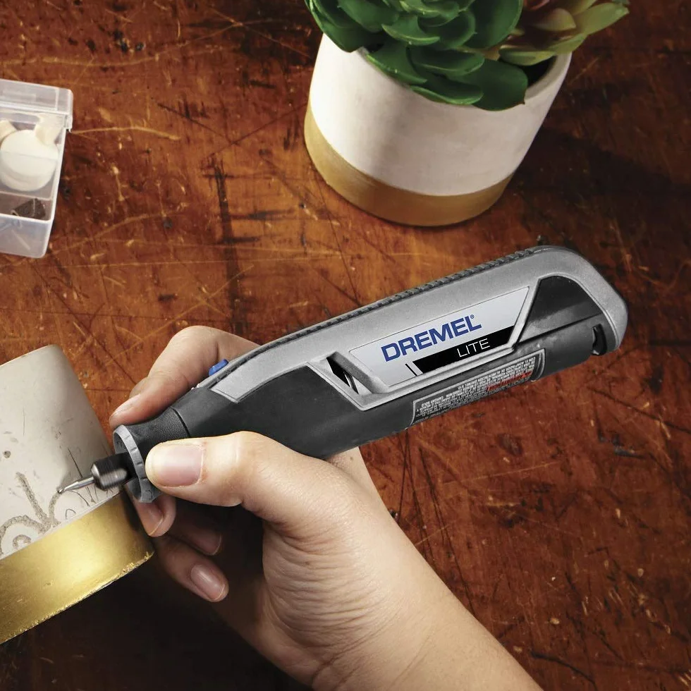 Dremel Lite 7760 Cordless Utensile Multifunzione Rotativo 3.6 V 8.000-25.000 giri/min Kit 15 Accessori
