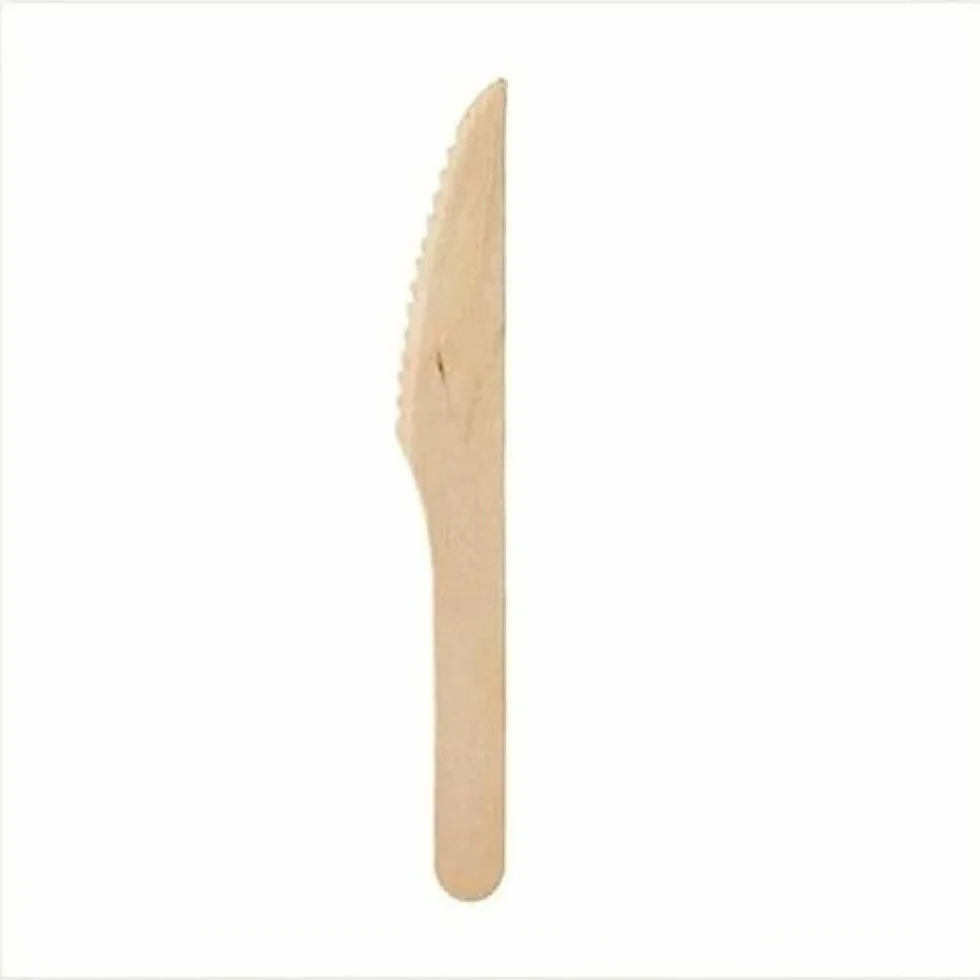 Coltelli in legno di betulla 16 cm 100% Naturale 300 pezzi